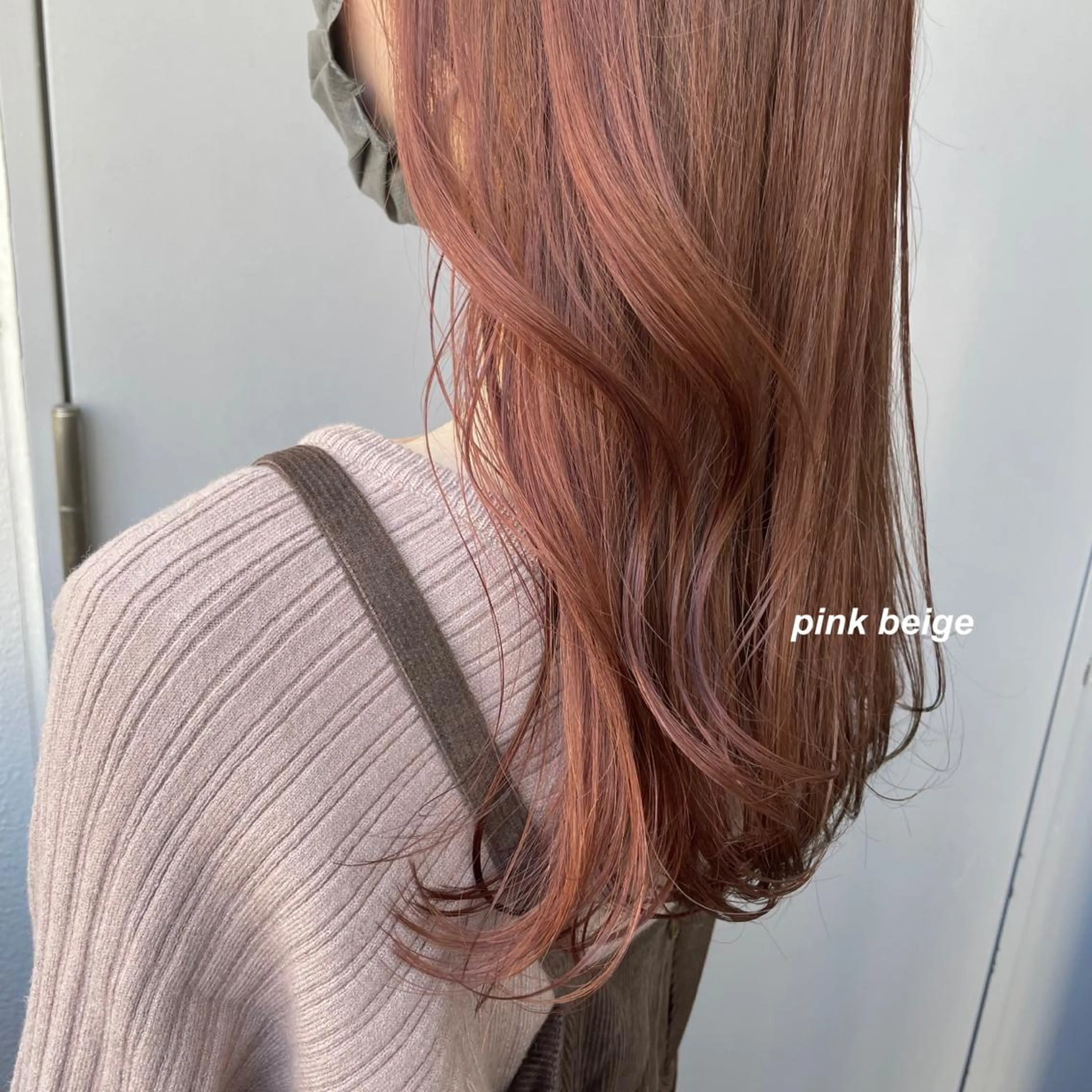 ロング カラー ヘアカラー トリートメント ヘッドスパ ヘアセット Qin shaire salon 原宿店所属・レイヤーカット 韓国ヘアayameのヘアスタイル