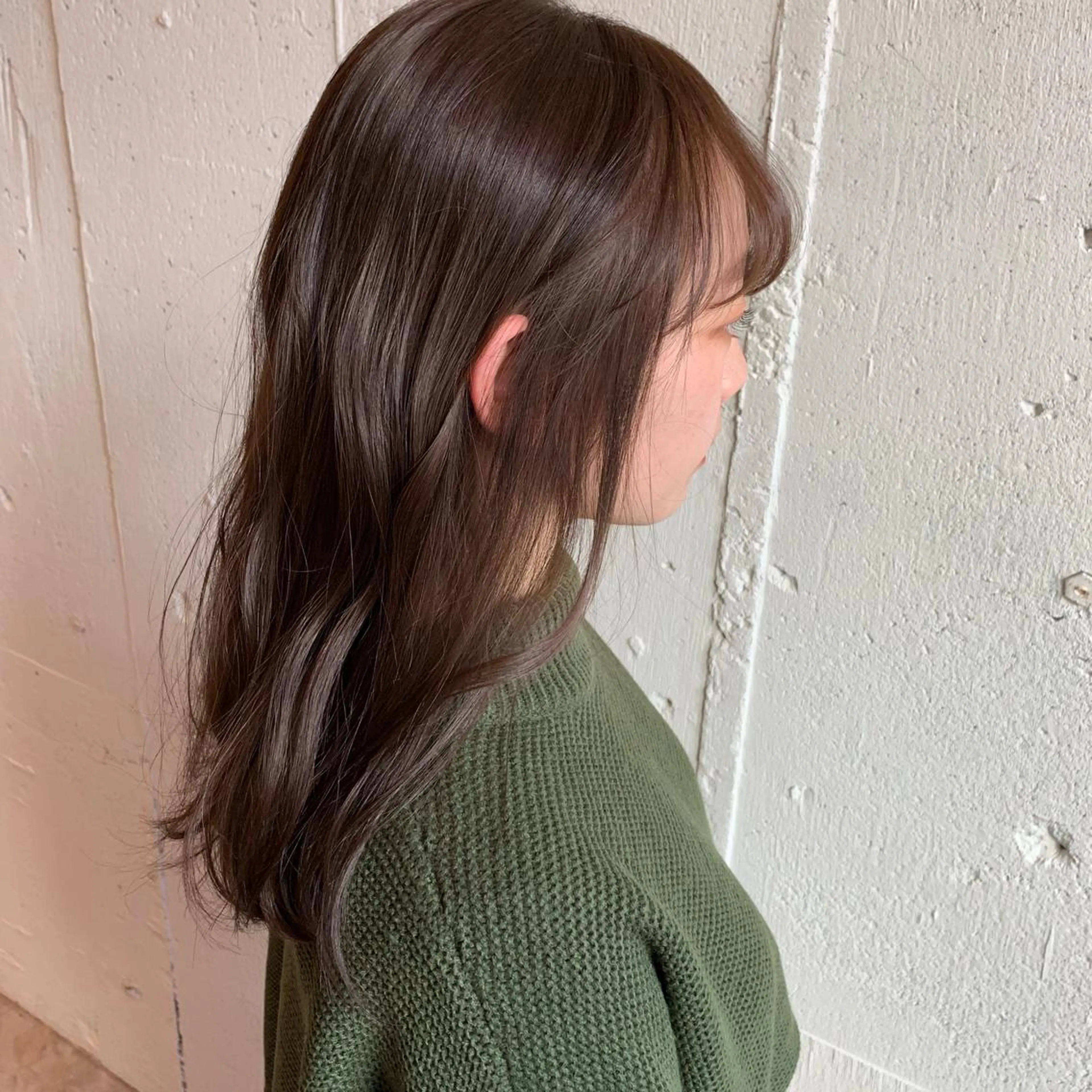 セミロング カラー ヘアカラー 🎈馬場佑馬/ スパイラルパーマ🎈のヘアスタイル