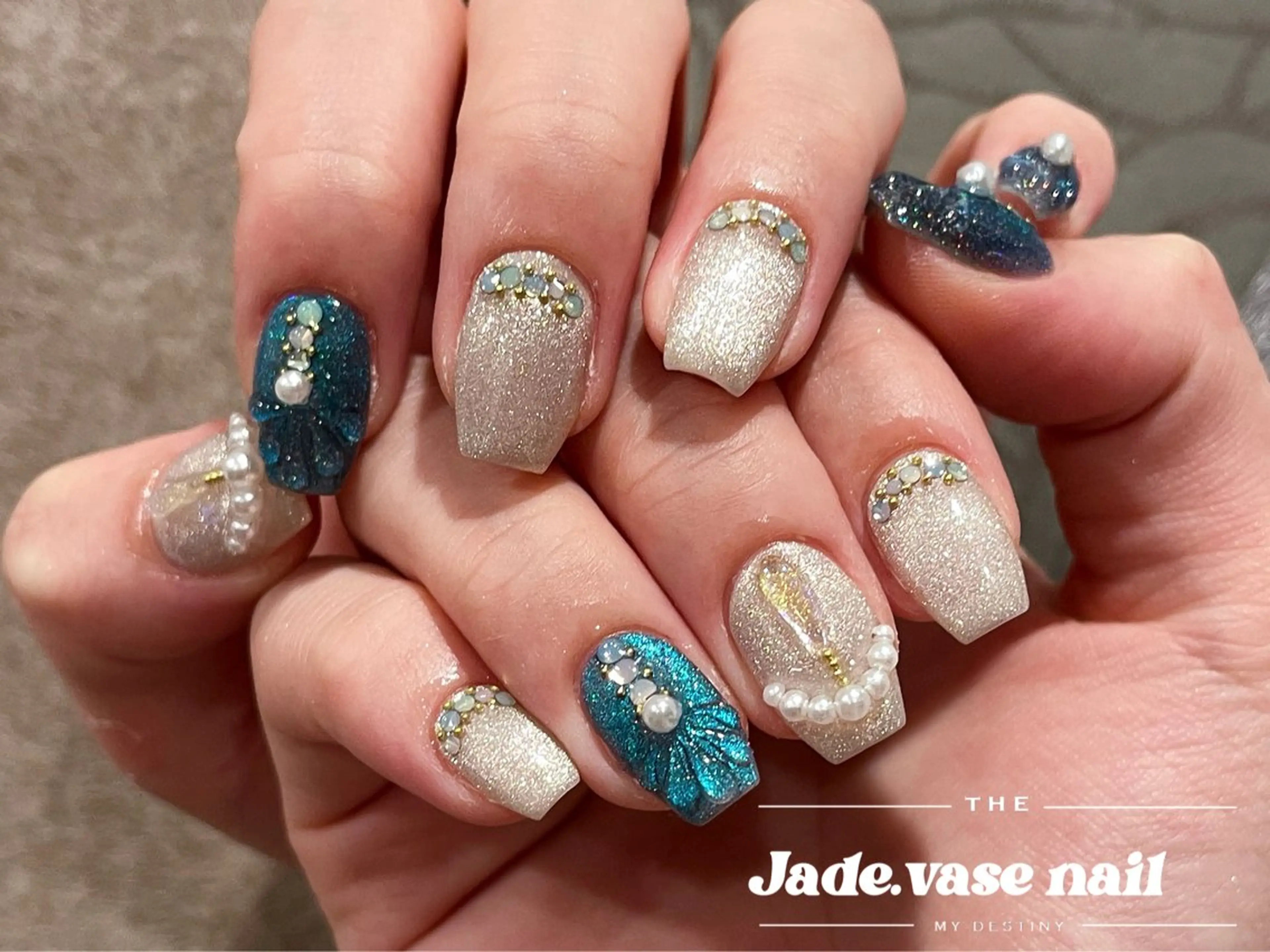 ネイル ✰Jade.vase 銀座一丁目・東銀座のネイルデザイン
