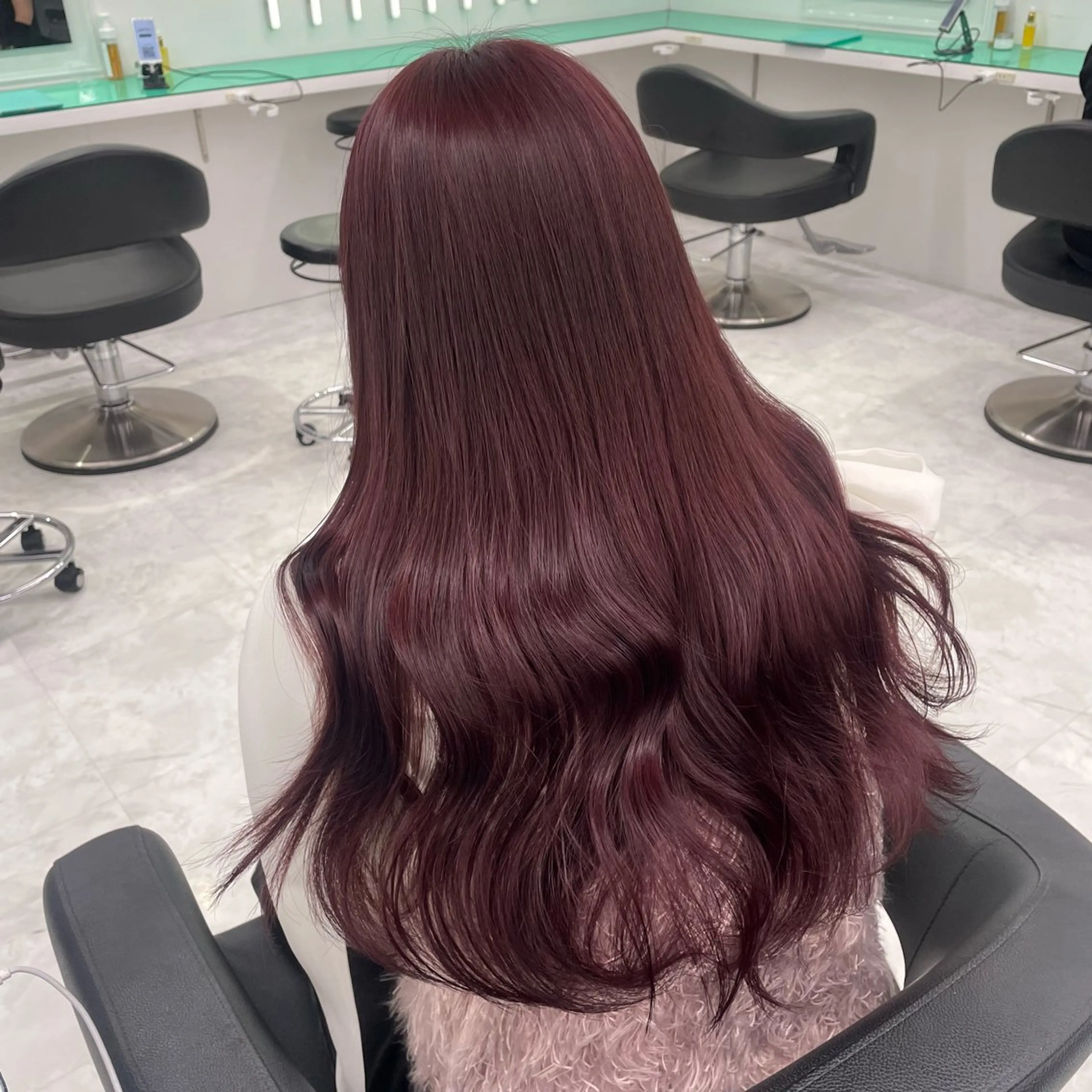 カラー ヘアカラー トリートメント ガーリー/暖色カラー 🎀MEARI🩰のヘアスタイル