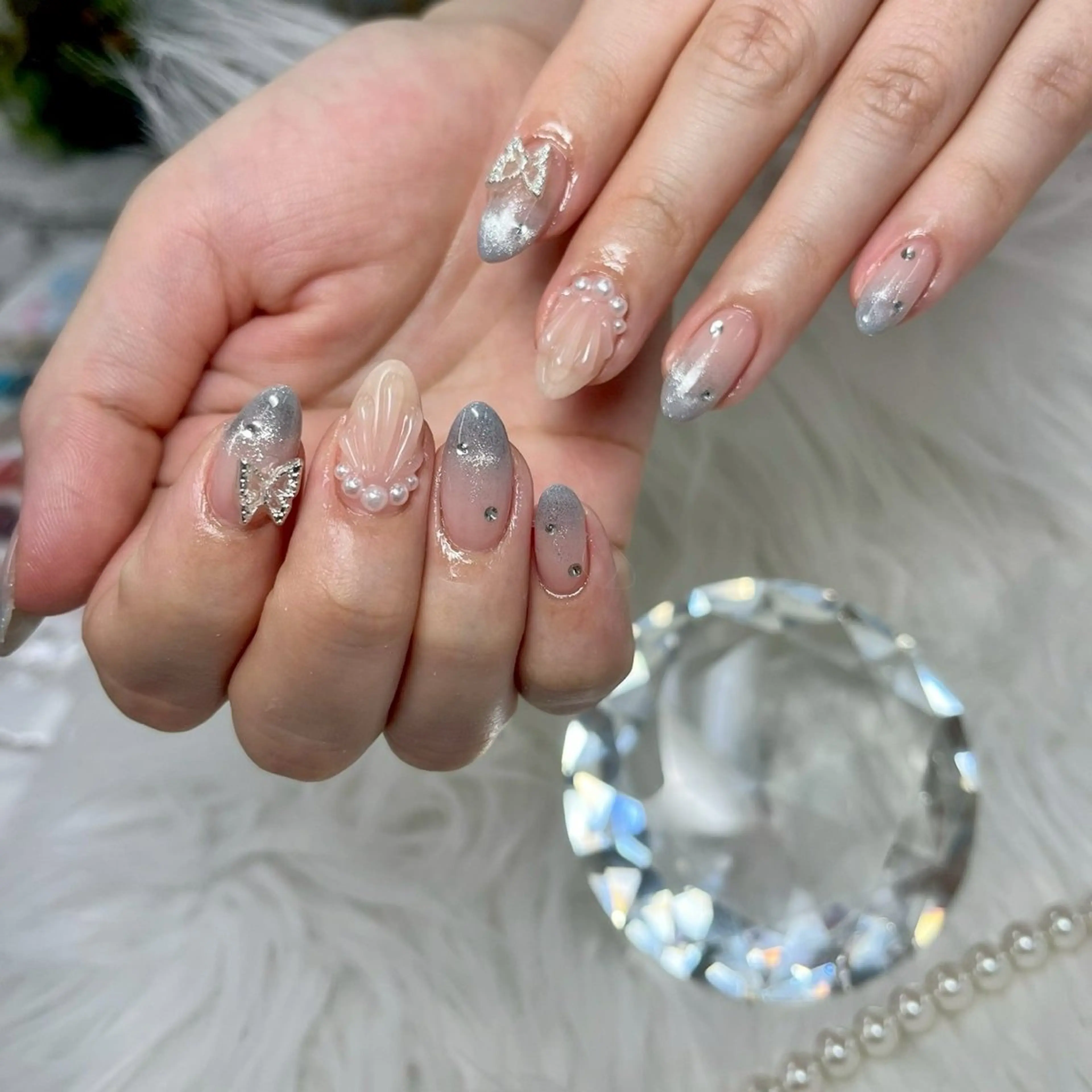 ネイル ハンドネイル 【パラジェル・フィルイン取扱店】EmaNail +kihakuya（エマネイル）天満橋店所属・EmaNail🎀 エマネイル天満橋店のネイルデザイン