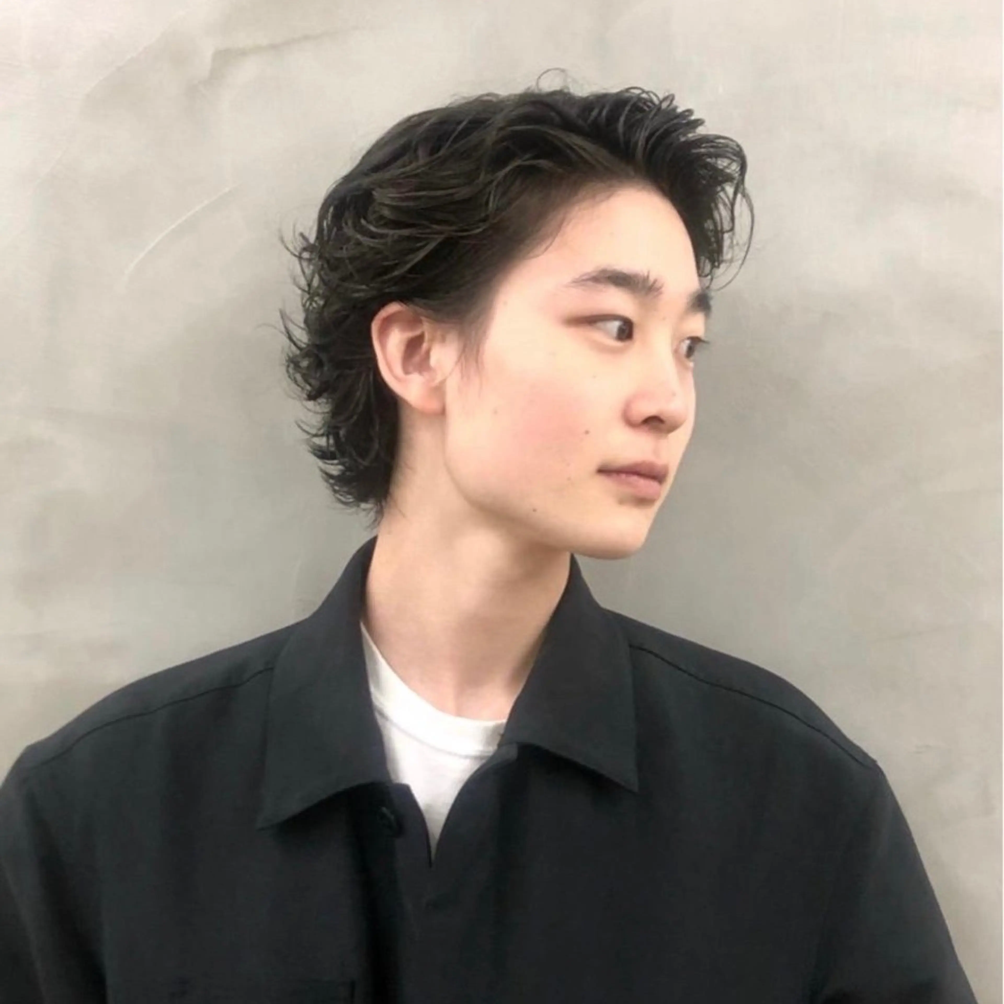 ショート パーマ メンズ カット パーマ トリートメント 💈メンズカット💈 No.1💈坂元のヘアスタイル