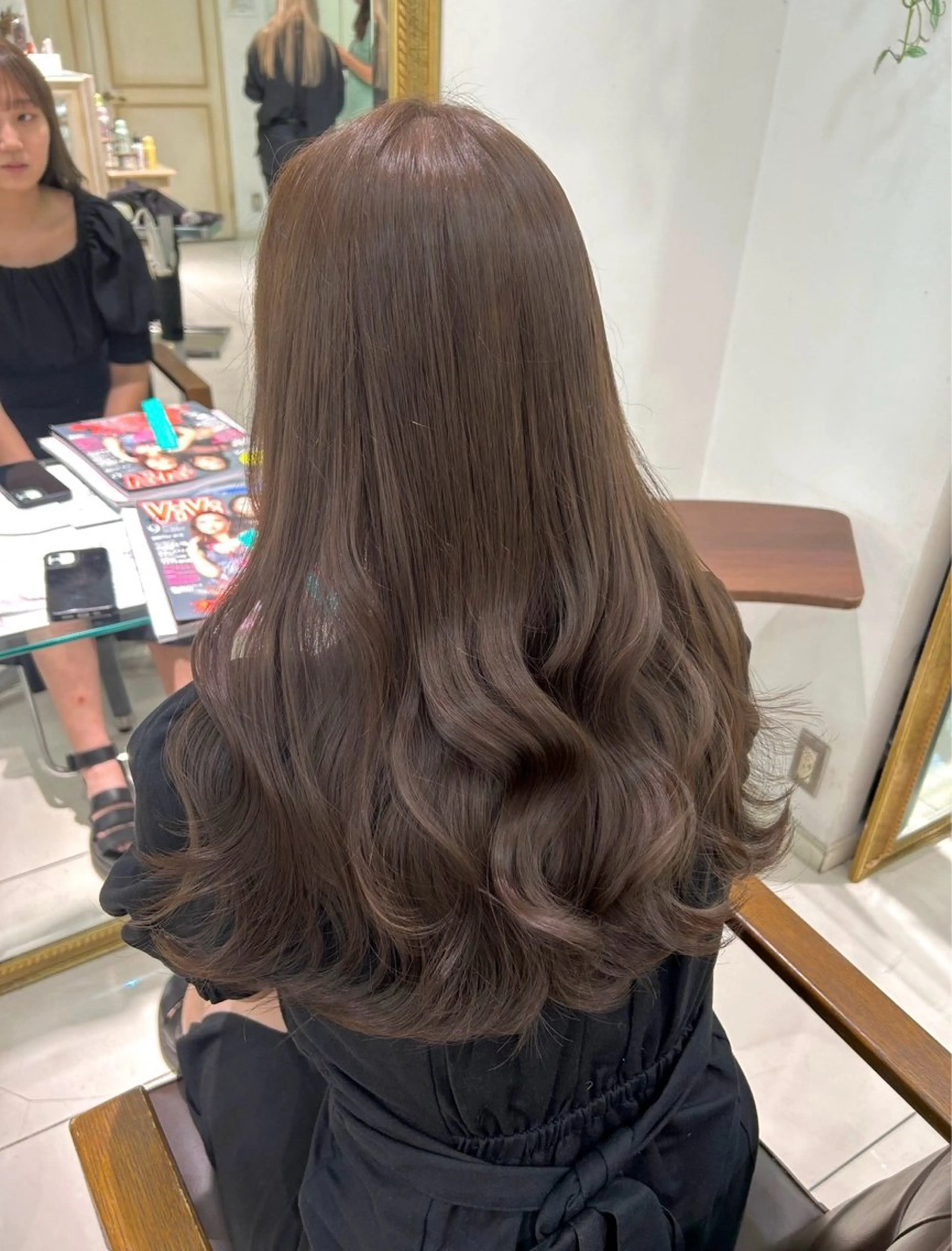 ロング カラー 韓国系艶髪🎀 miyuuのヘアスタイル