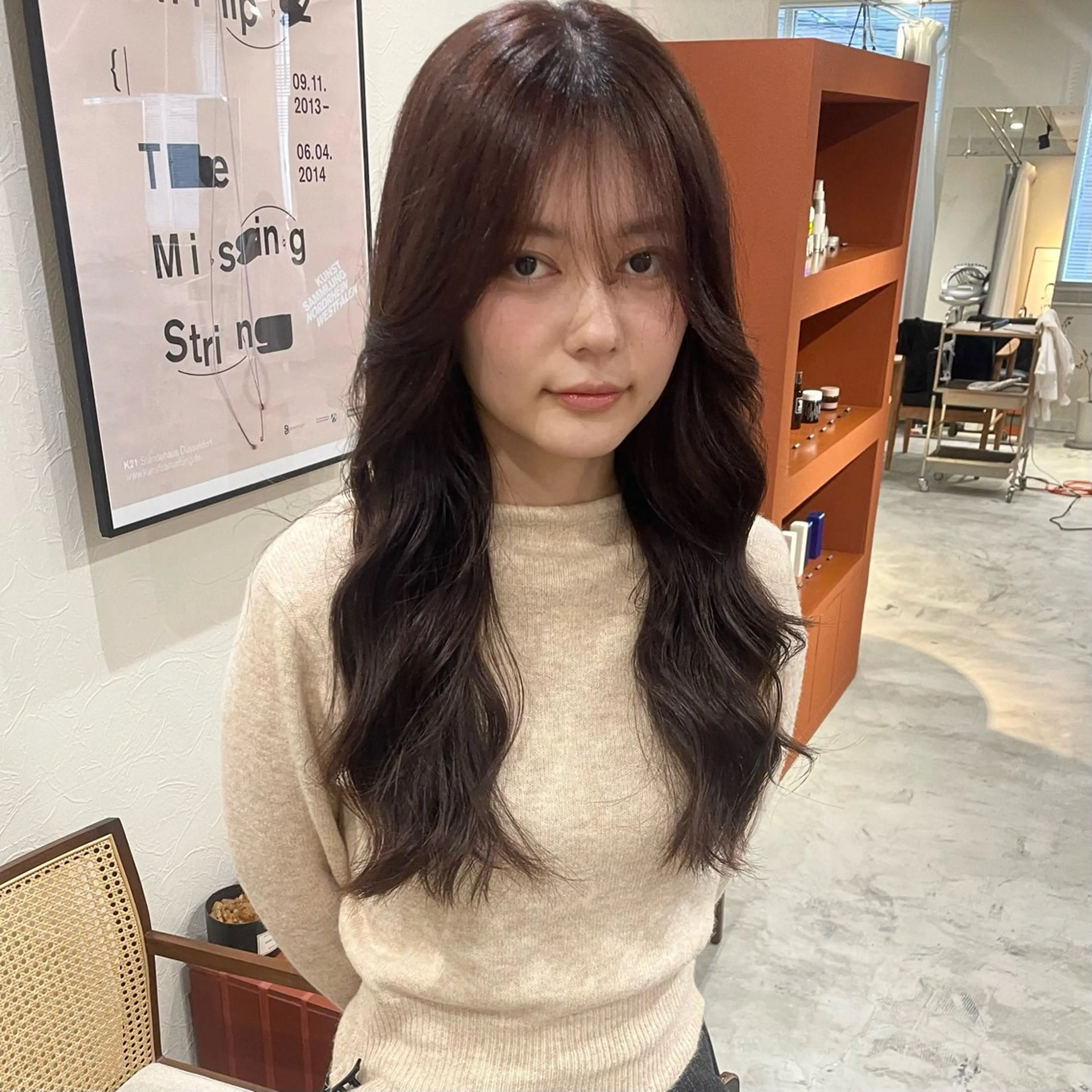ロング カラー 透明感カラー カット ヘアカラー ヘッドスパ 暖色艶カラー /RIONAのヘアスタイル
