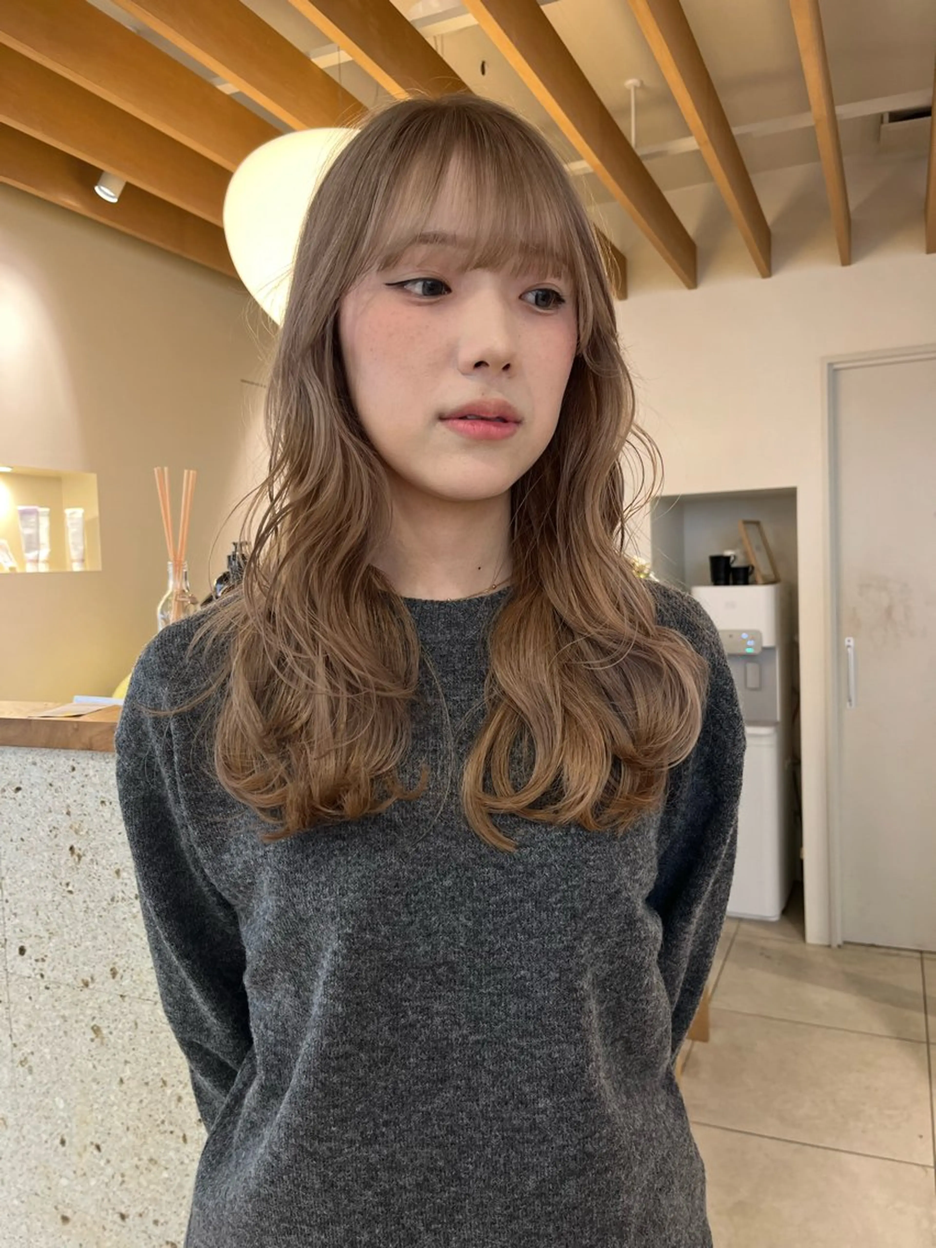 ロング カラー そね こまちのヘアスタイル