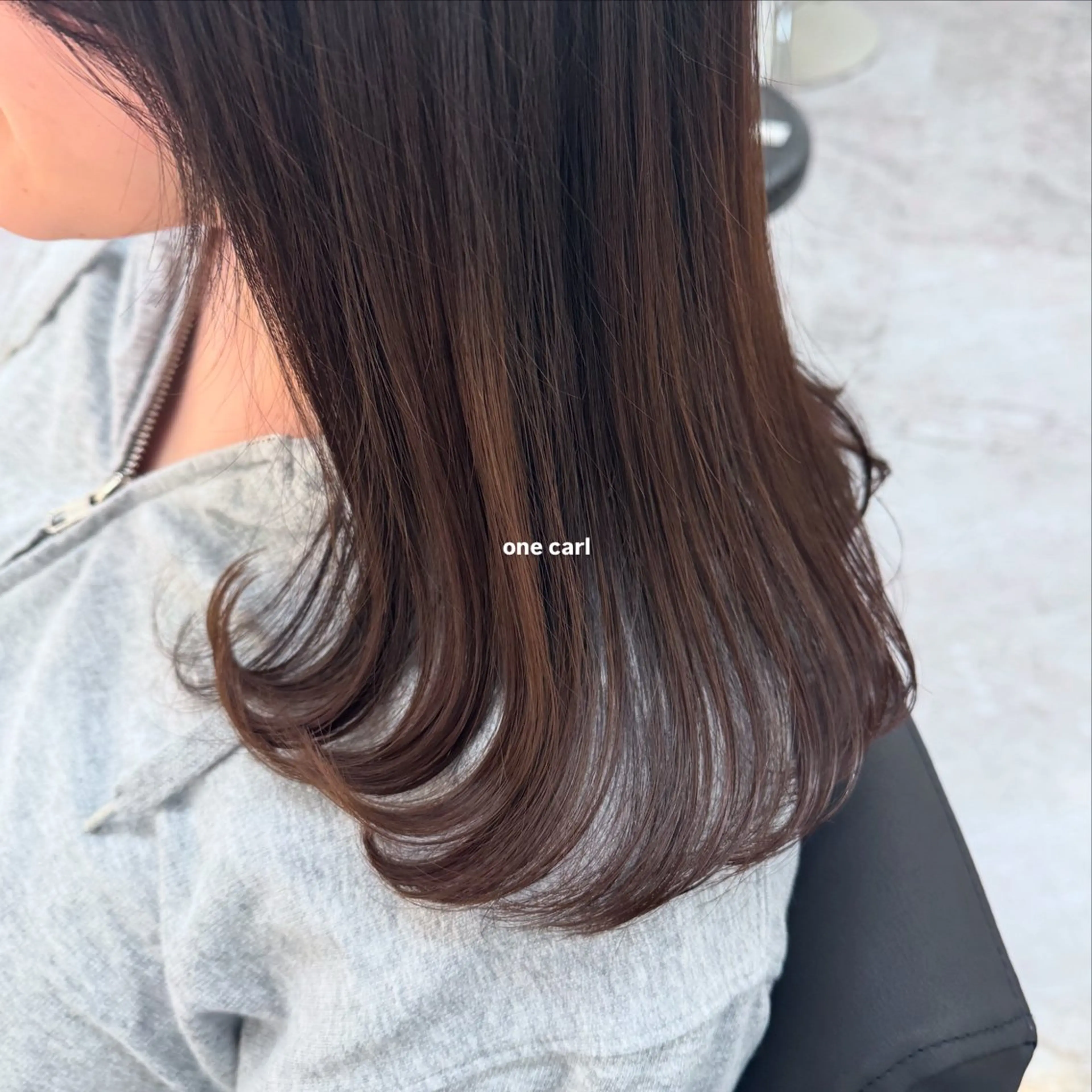 セミロング Nene エクステモデル募集中のヘアスタイル