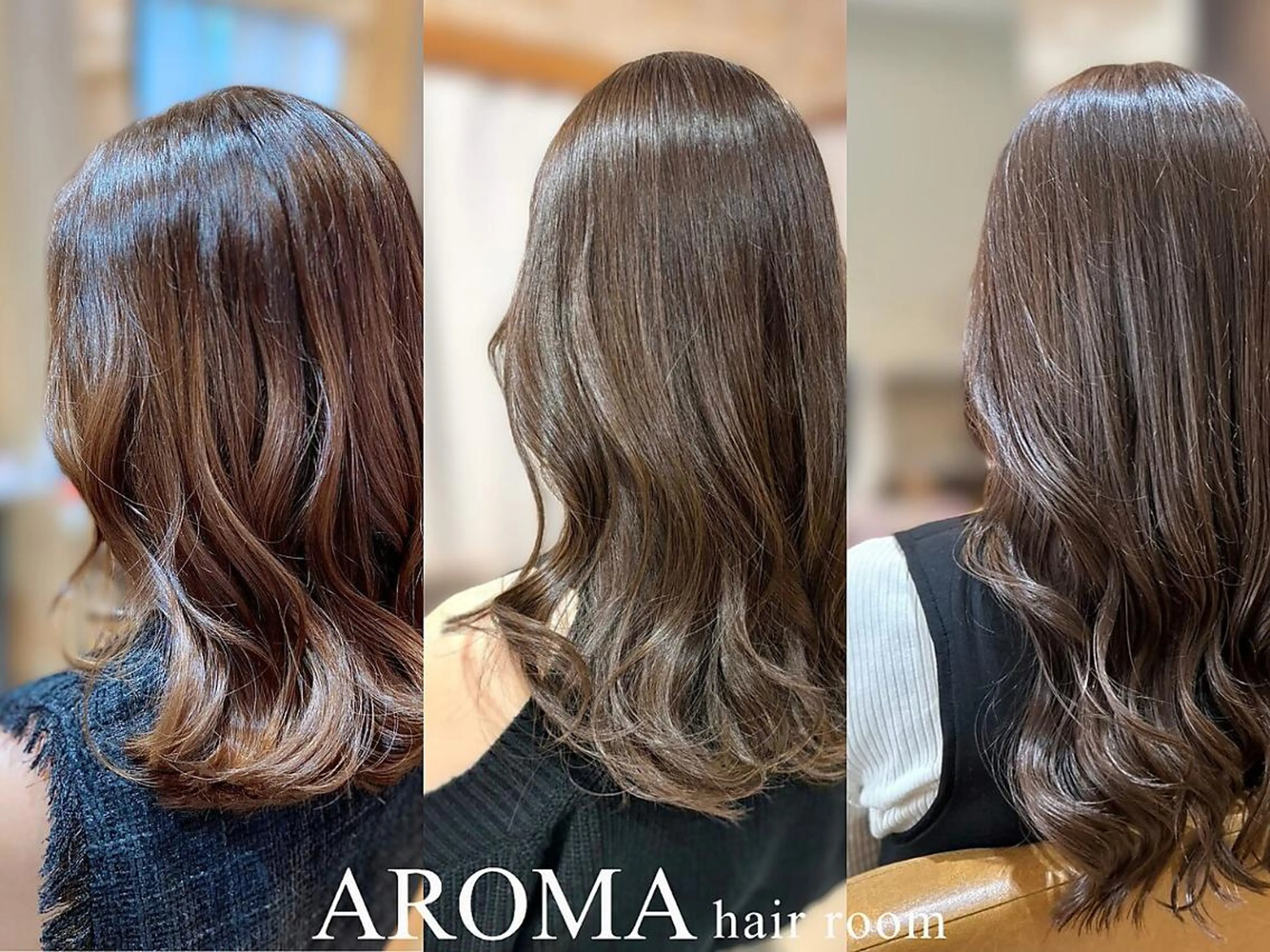 セミロング AKI🌼 aroma hairのヘアスタイル