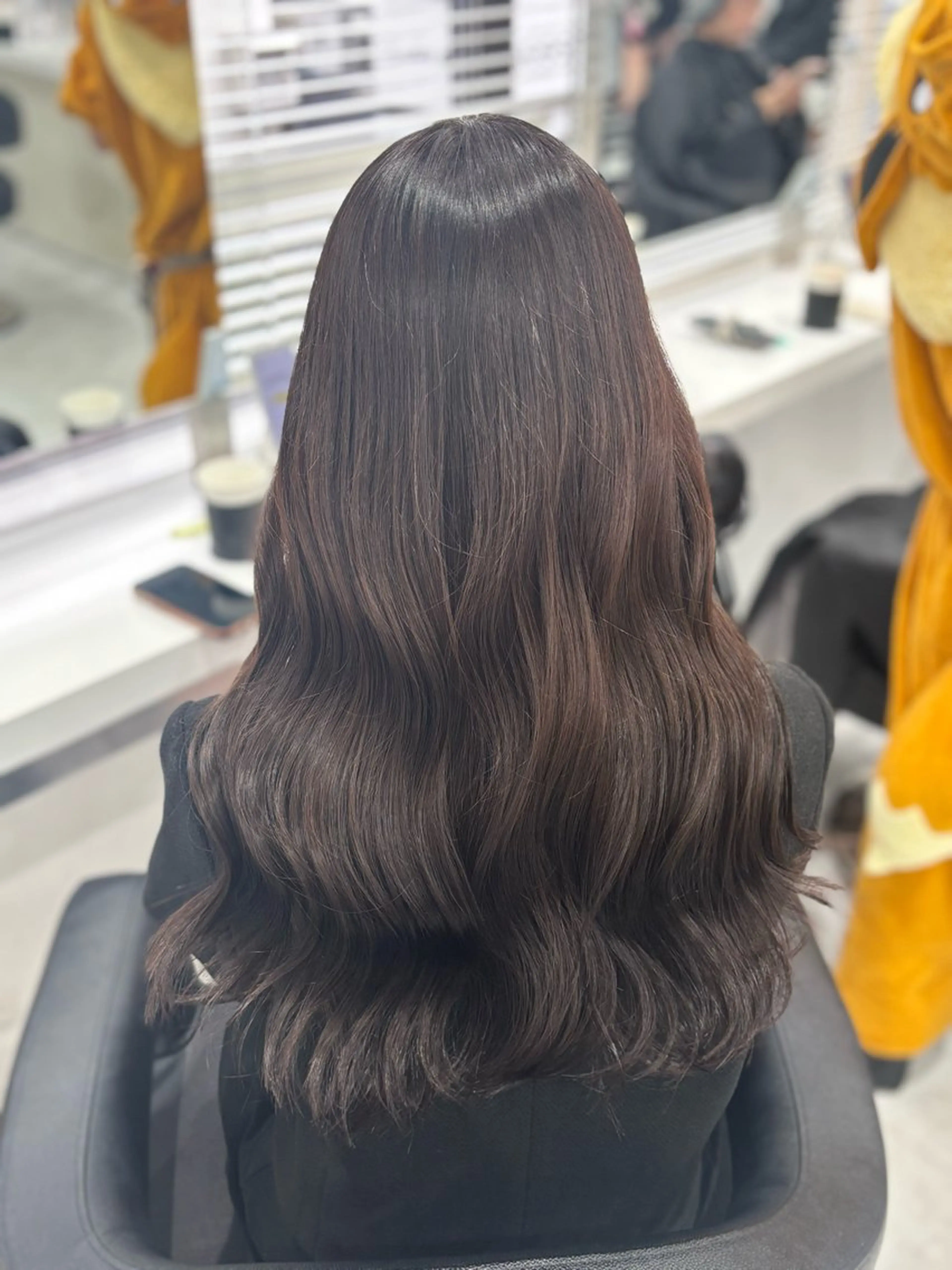 ロング ヘアカラー お洒落暖色 🍒AOI🍒のヘアスタイル