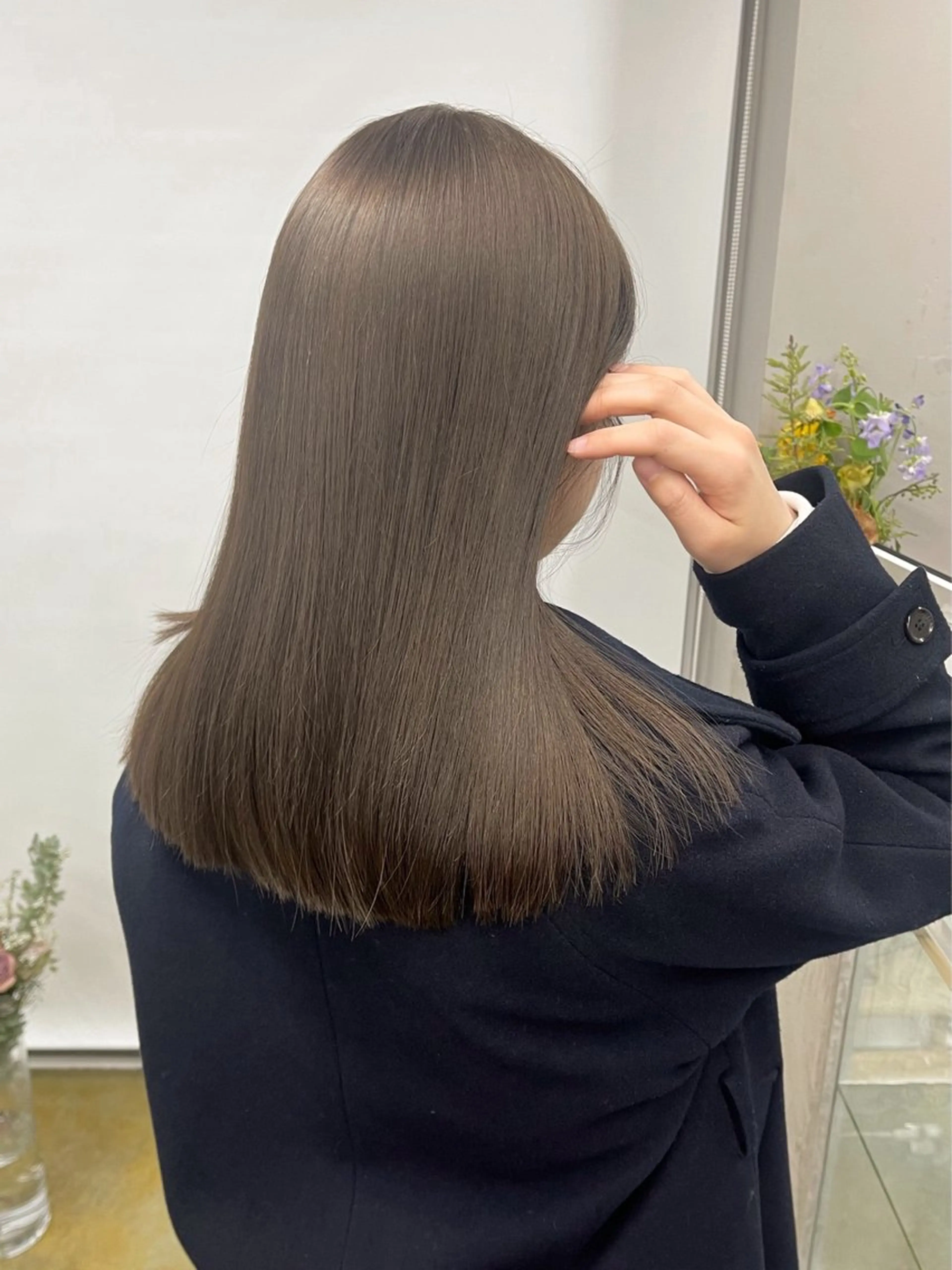 ロング mihiro 美優のヘアスタイル