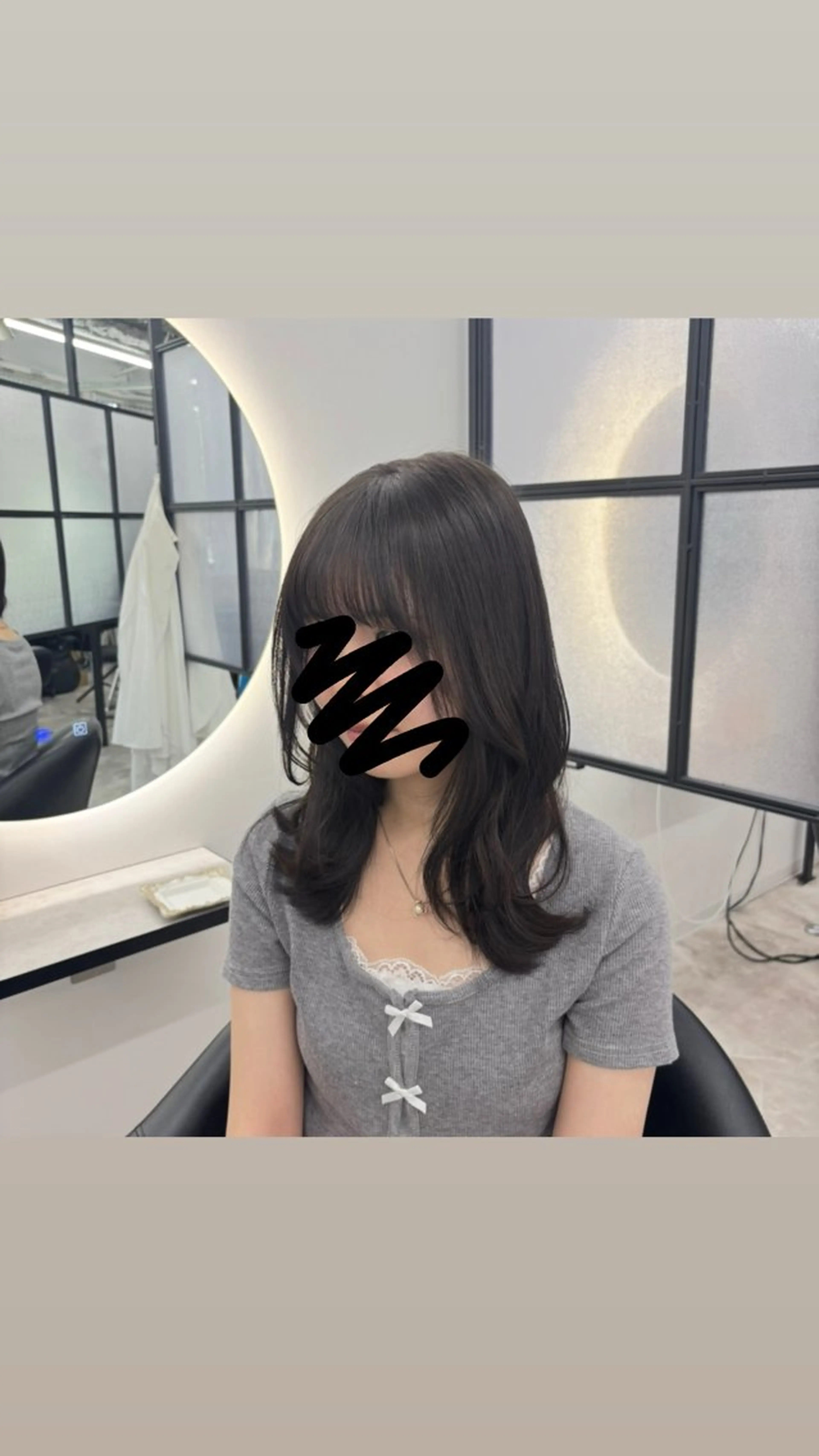 セミロング カラー ヘアカラー Ren. 🦋デザインカラーのヘアスタイル