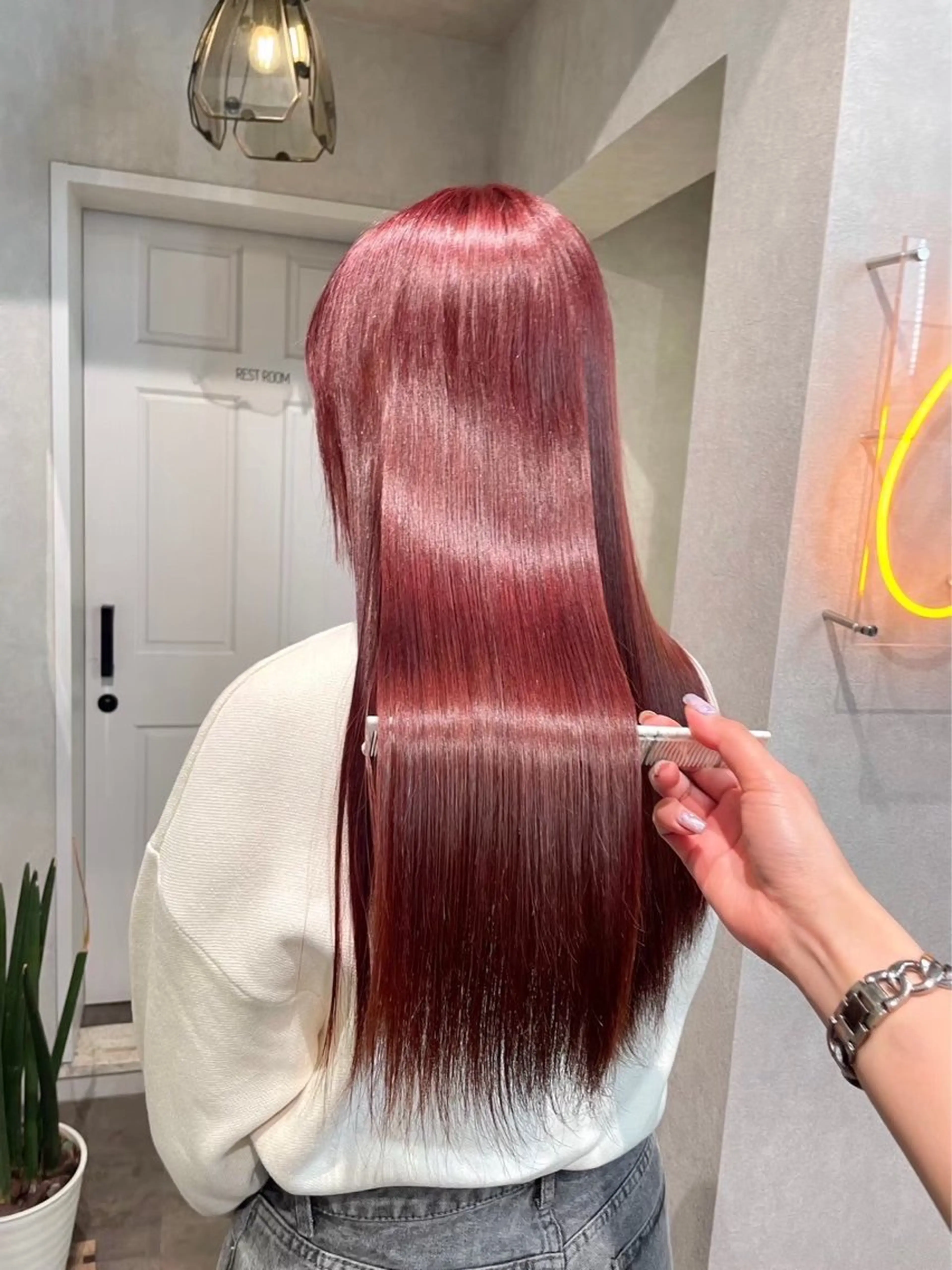 トリートメント HARUKI🏔️/ メンズ/透け感カラーのヘアスタイル