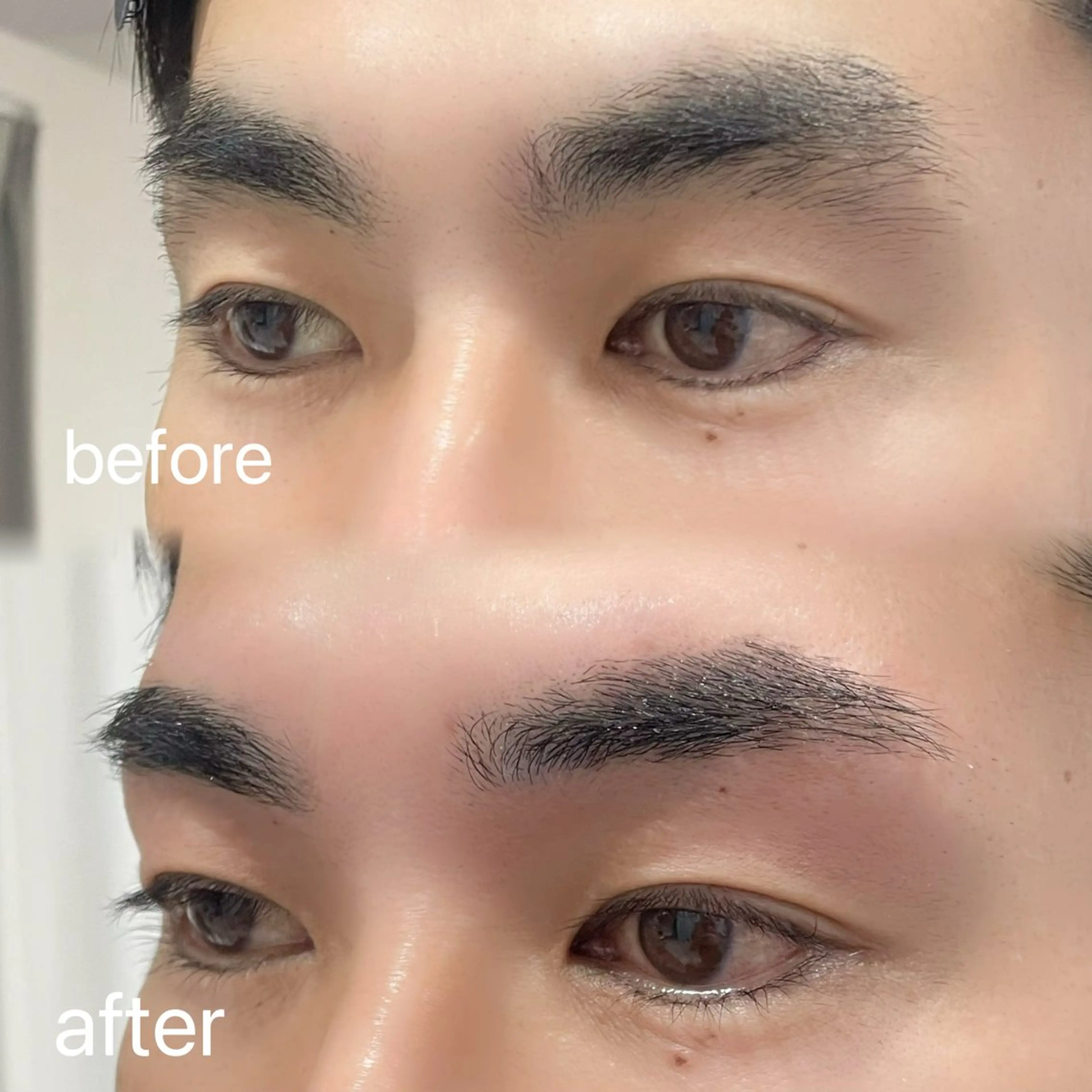 メンズ アイブロウ メンズアイブロウ Le Riad名古屋 栄💫馬渕奈恵💫のマツエク・マツパデザイン