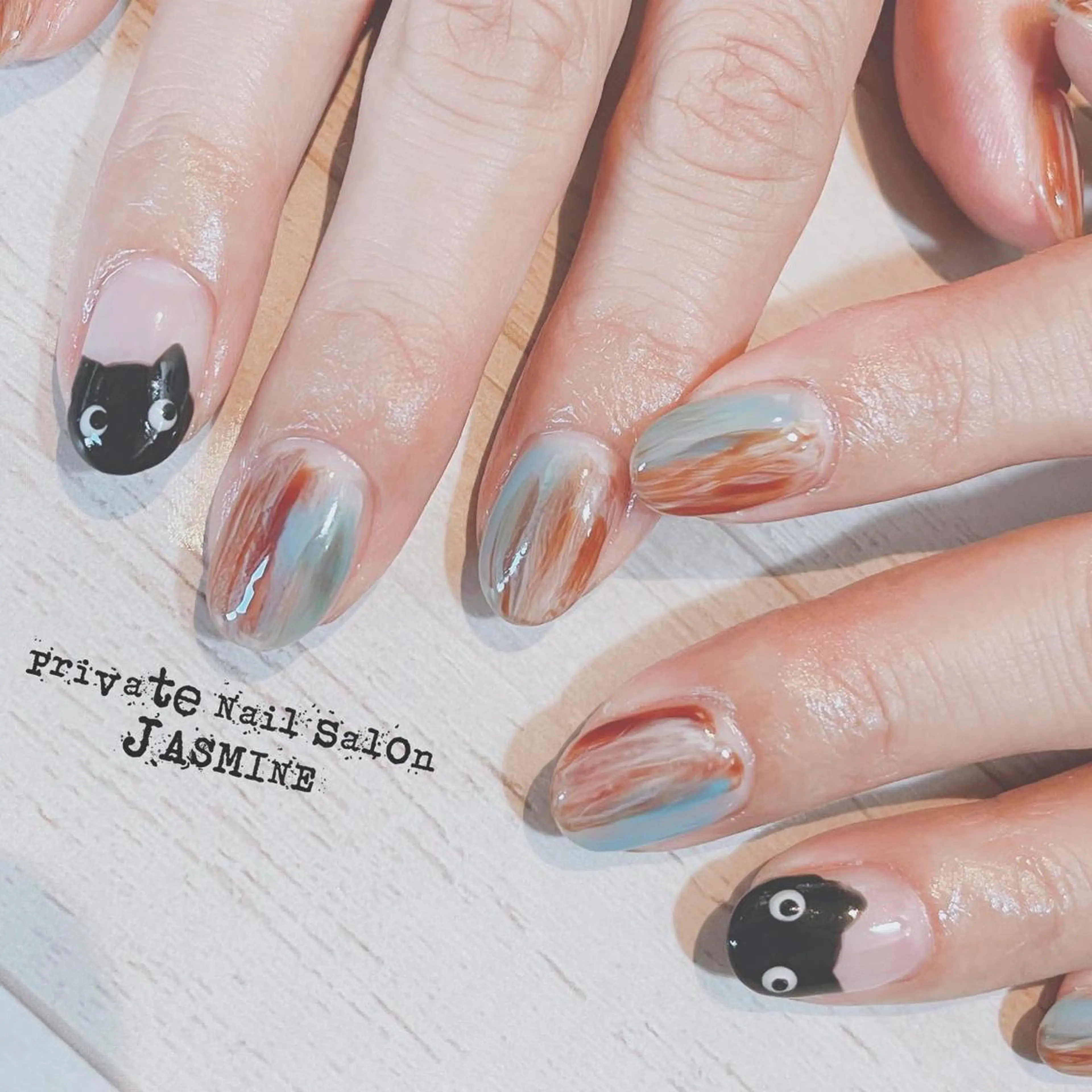 ネイル ニュアンスネイル Nail salon JASMINEのネイルデザイン