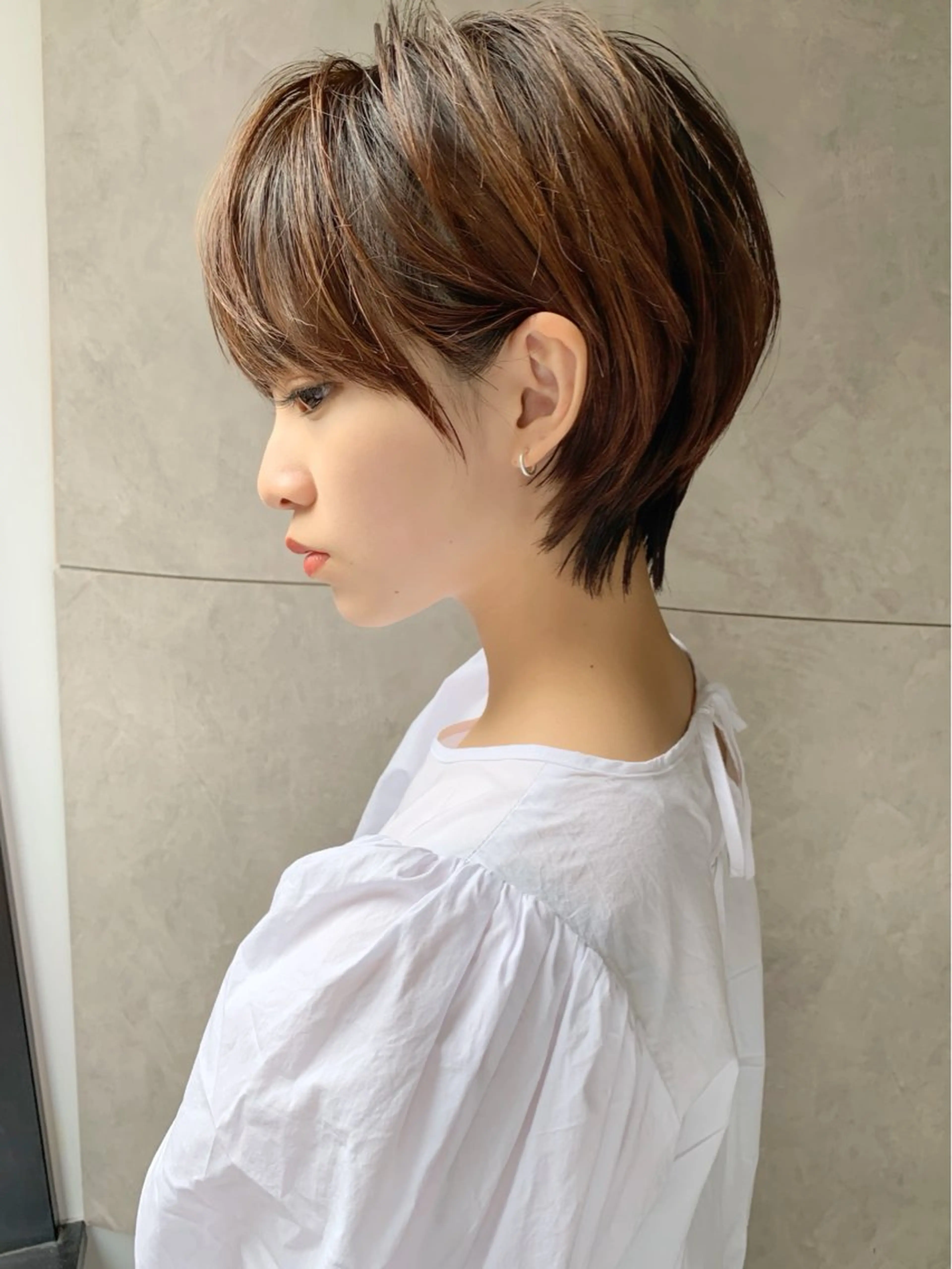 ショート ショートヘア 🌙縮毛矯正/艶髪/ Ryoka🌙のヘアスタイル