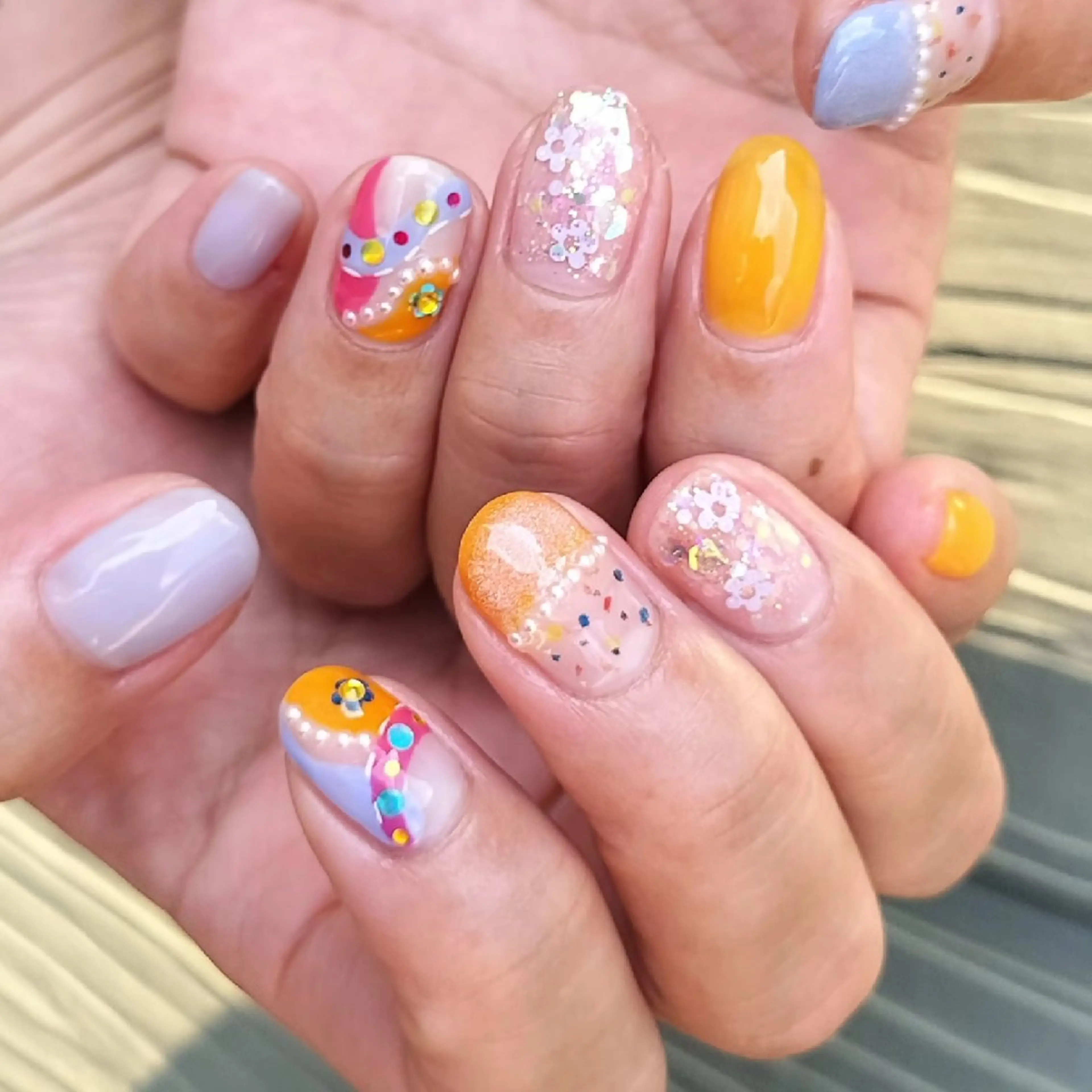 ネイル rokunana 佐野のネイルデザイン