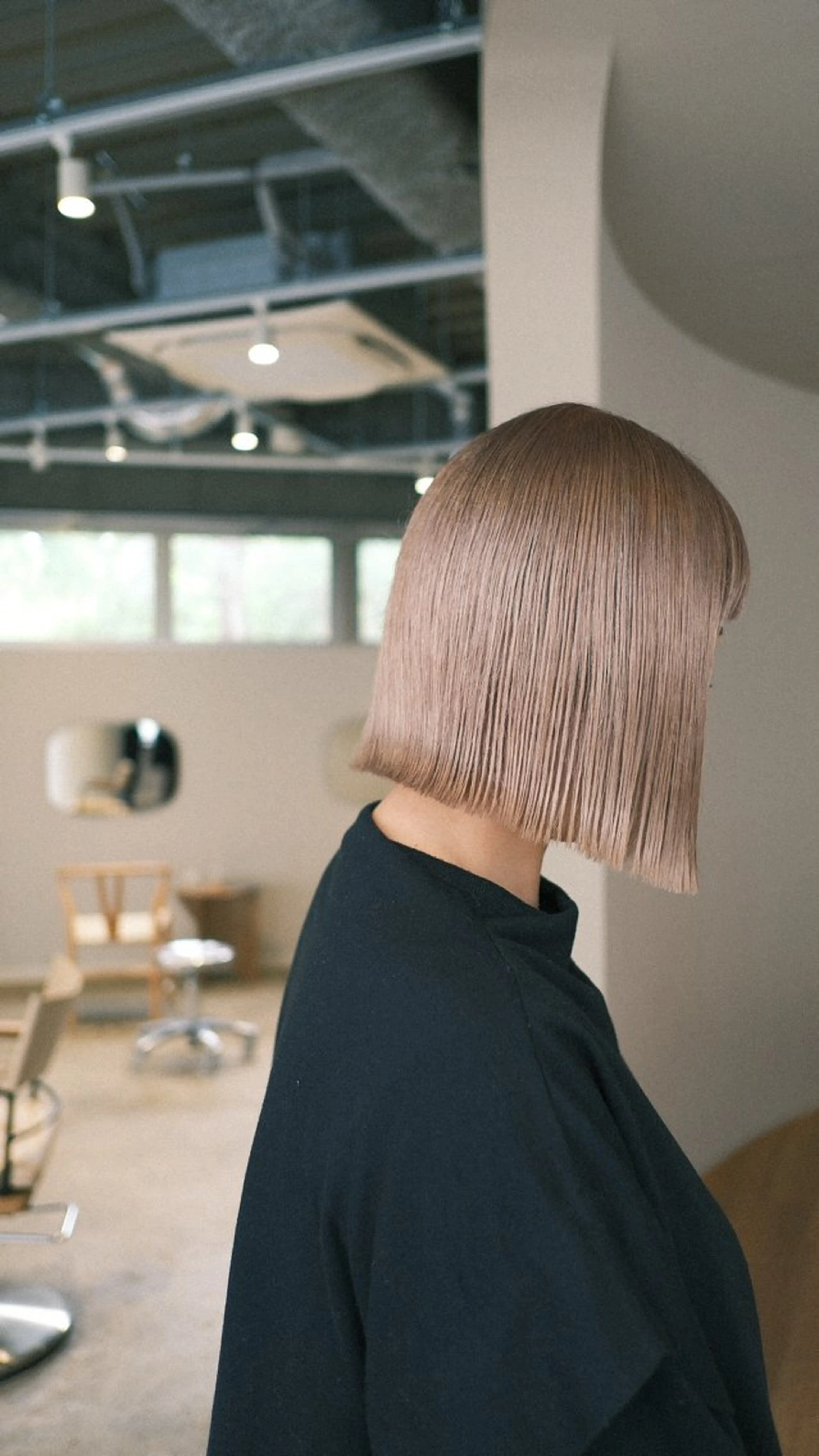 ミディアム イトウ ミサキのヘアスタイル