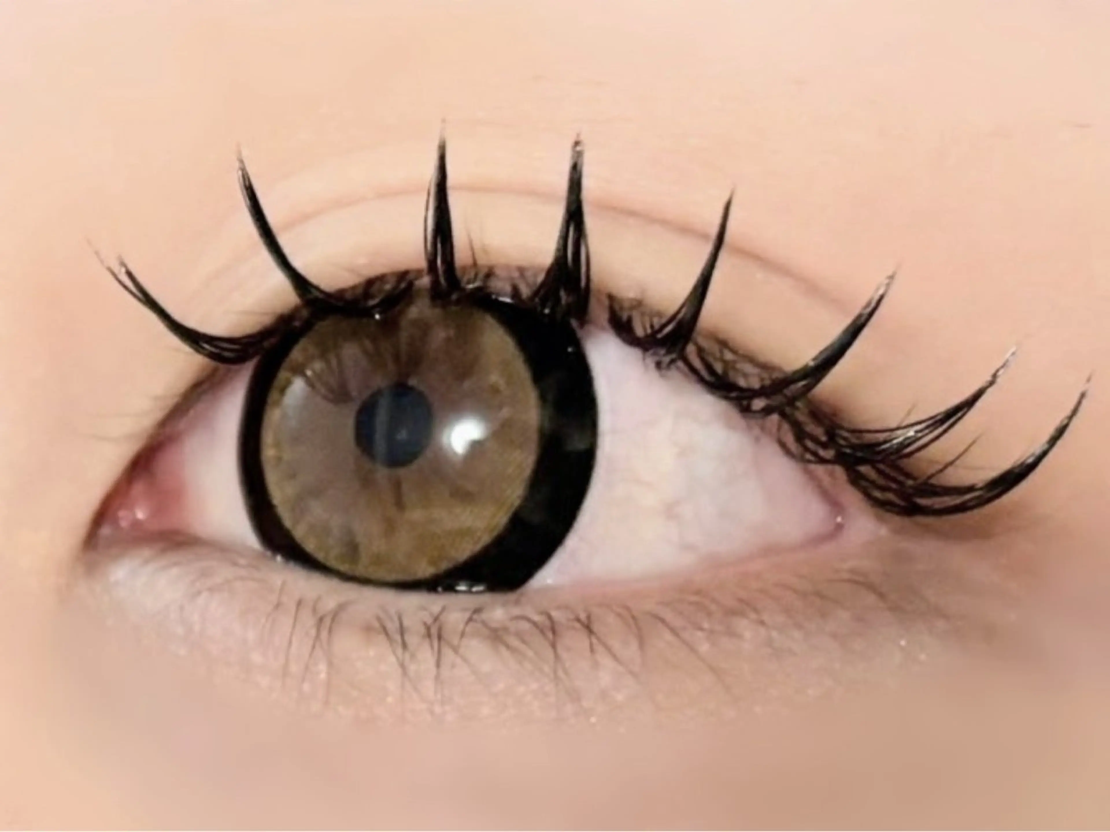 パーマ×フラットラッシュ100本まで(アイシャンプー込み)¥9,500の写真