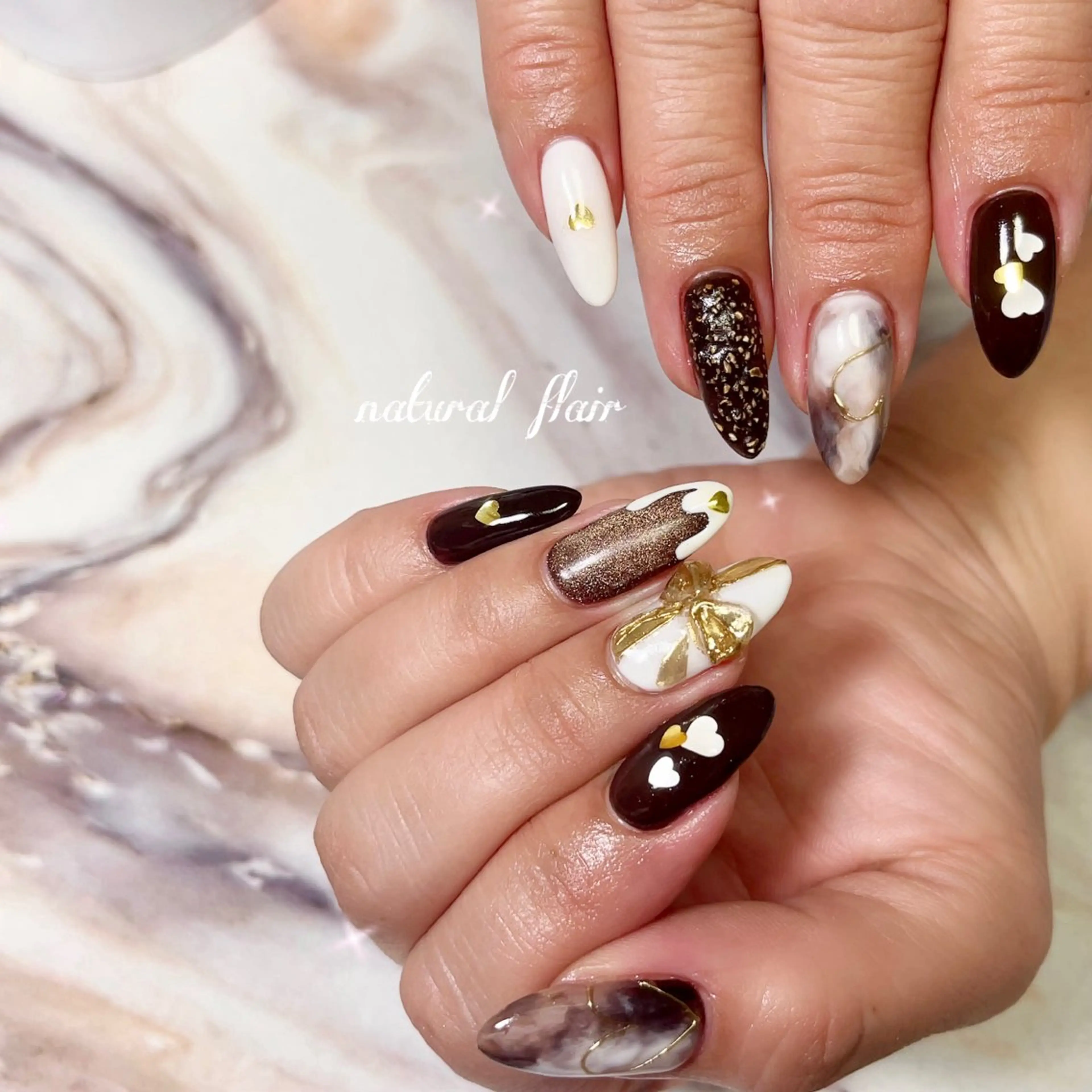 ネイル ハンドネイル natural flairのネイルデザイン