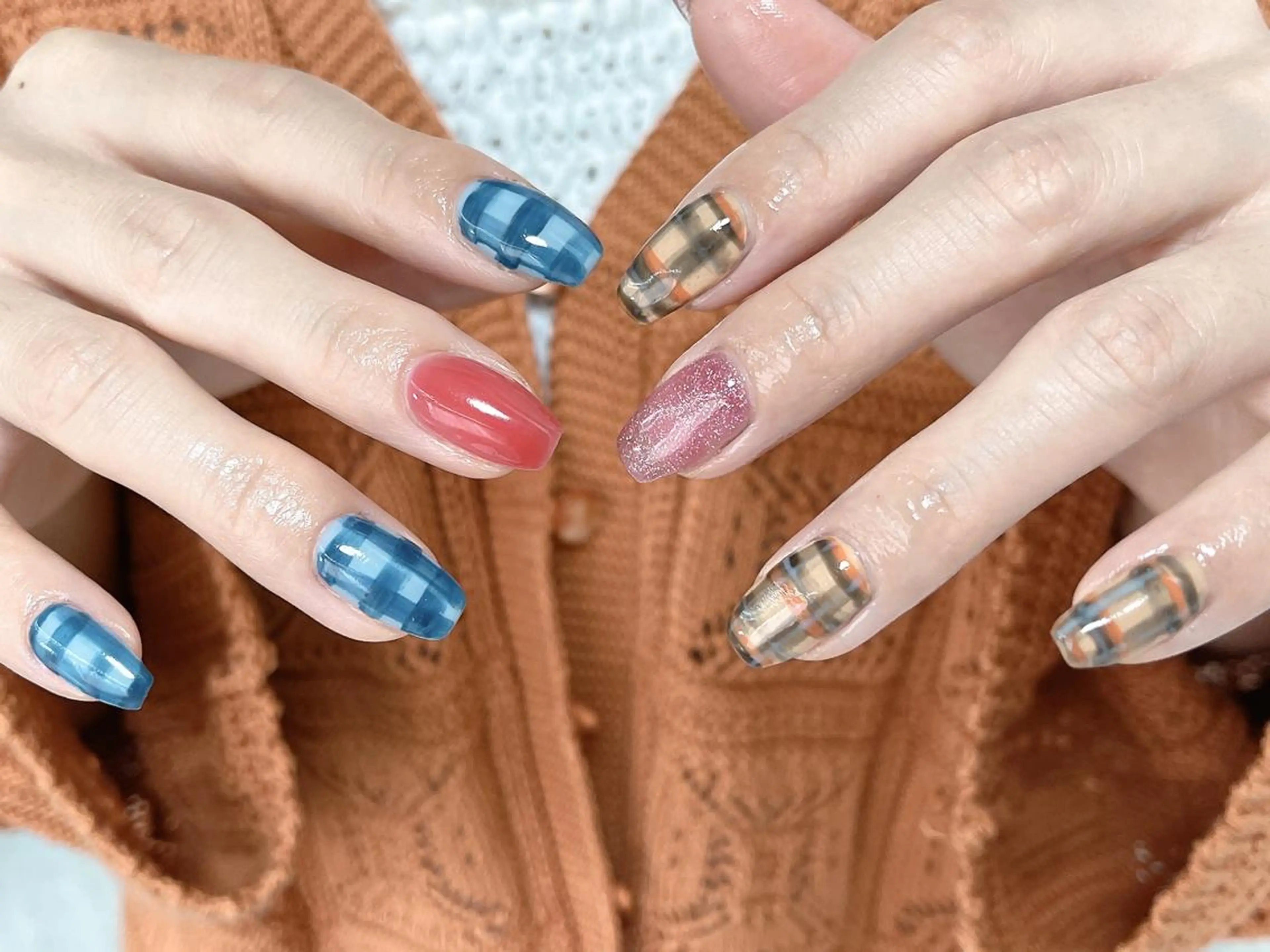 ネイル 持ち込み 🦋y y Nail 🤍のネイルデザイン