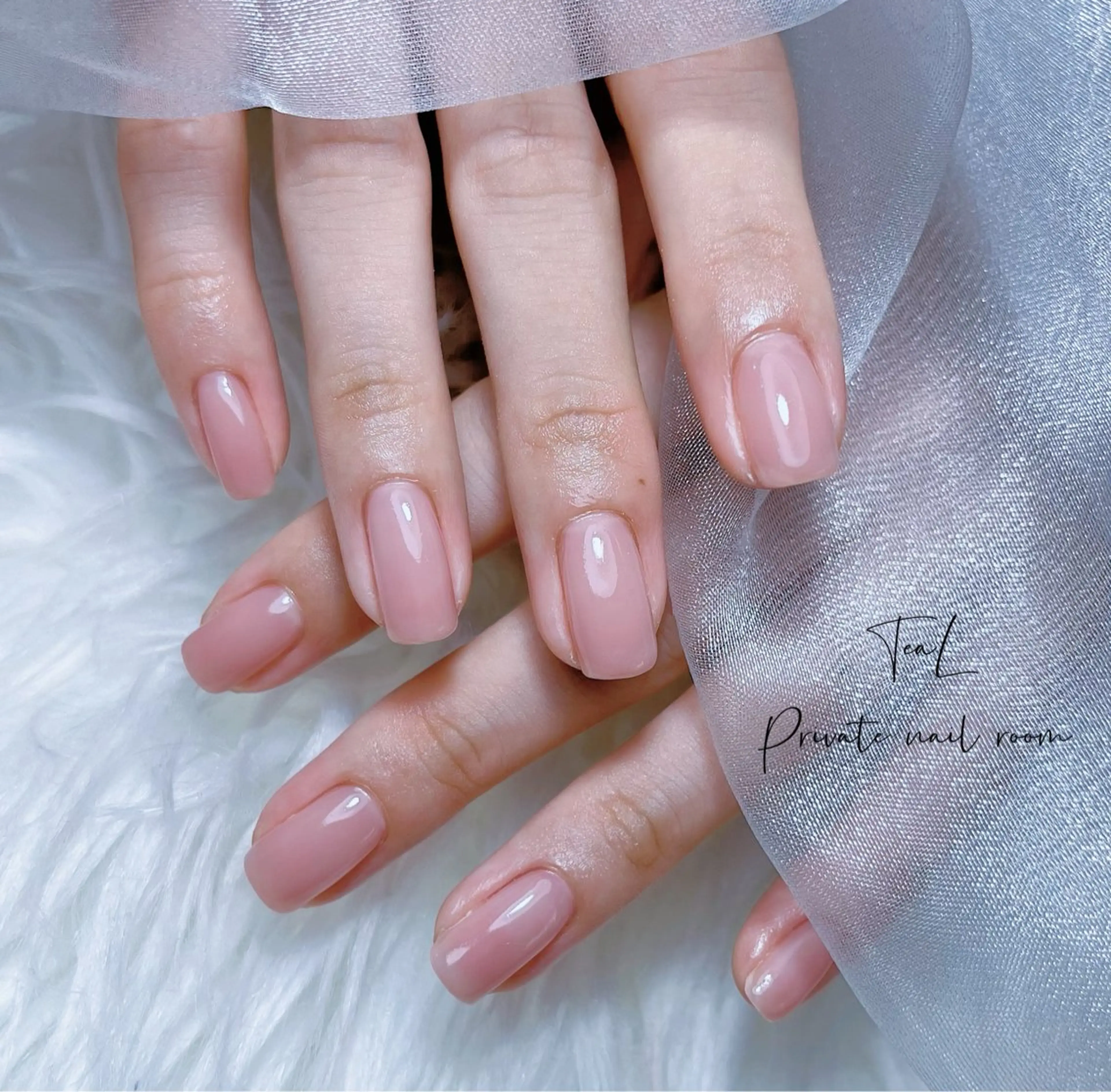 ネイル オフィスネイル ハンドネイル TeaL nailのネイルデザイン