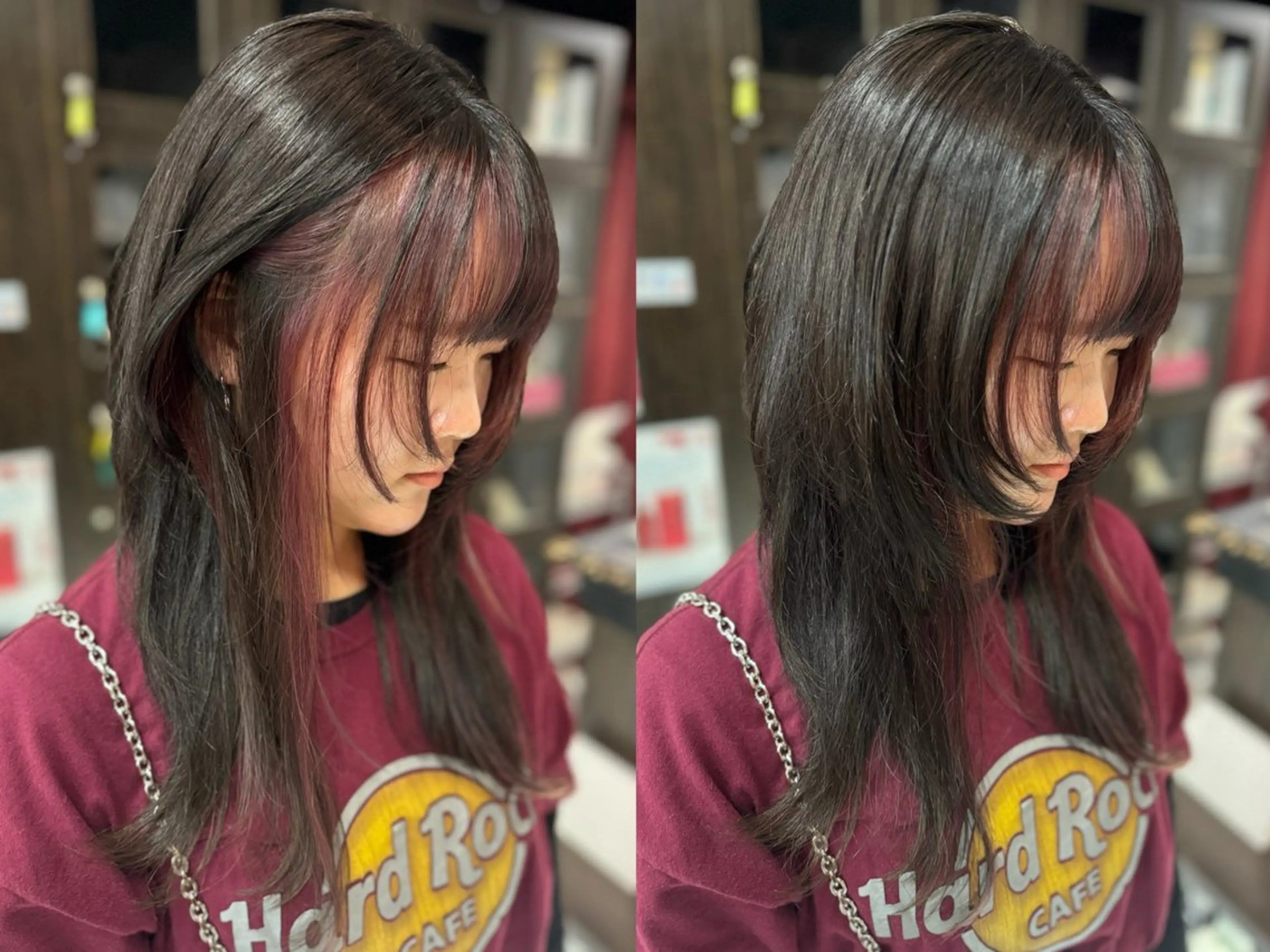 ロング ミストバング ウルフカット ヘアカラー ᴘʀɪᴢᴇ 🌜 ᴀɴʀɪ 🌜のその他イメージ