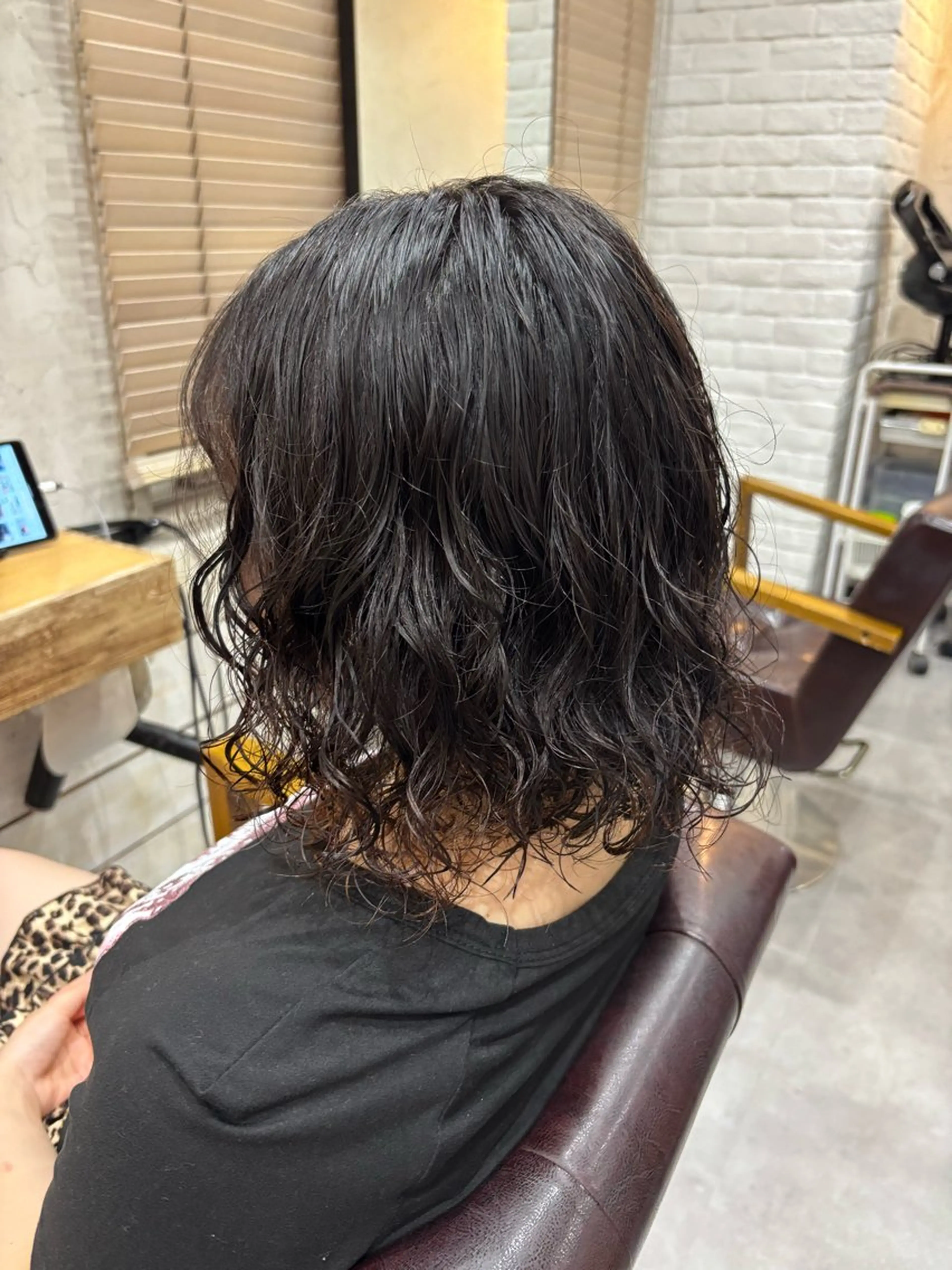 パーマ ボブ littlelink Mikuのヘアスタイル