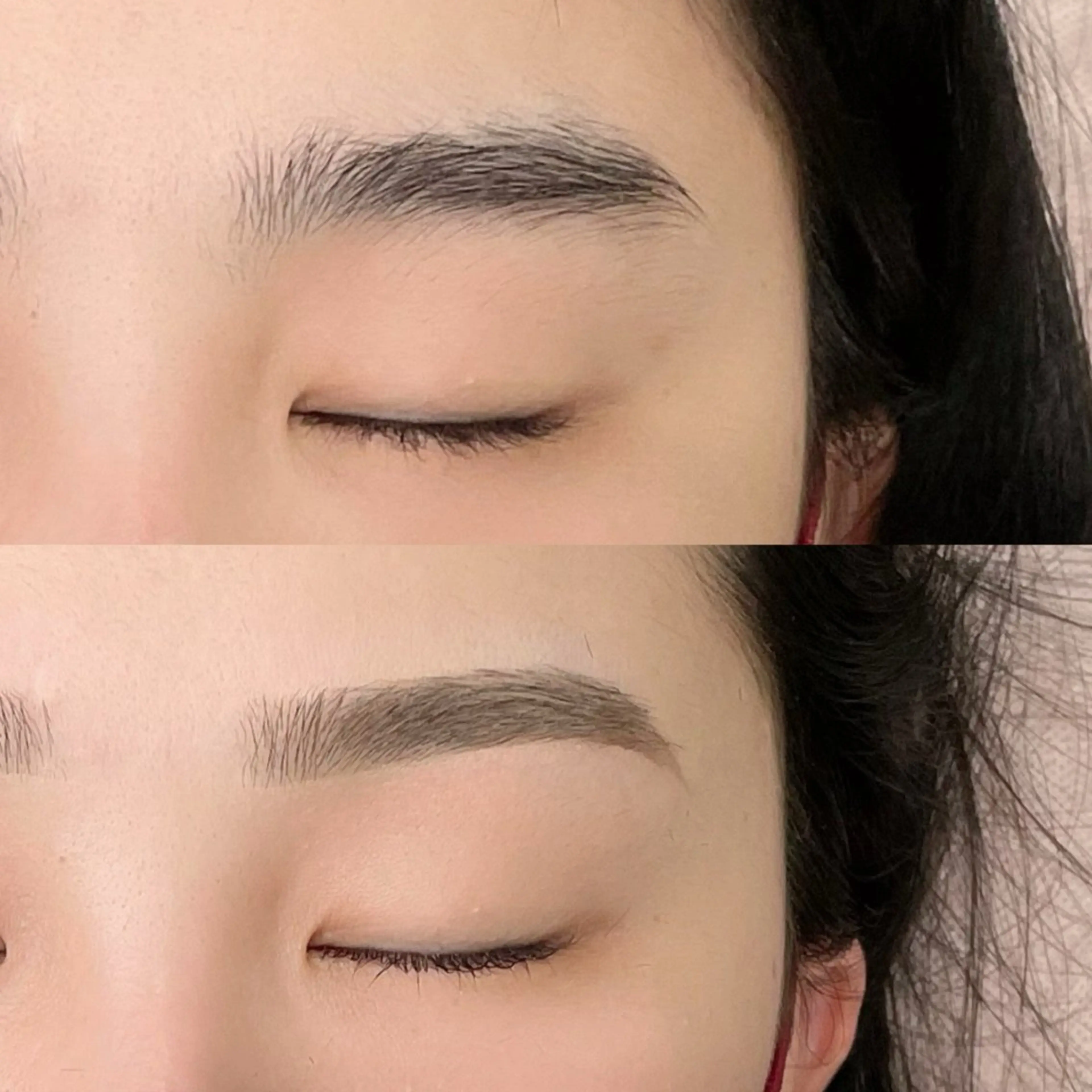 アイブロウ 眉カット 眉毛ワックス脱毛 rei /meme まつパ アイブロウのマツエク・マツパデザイン