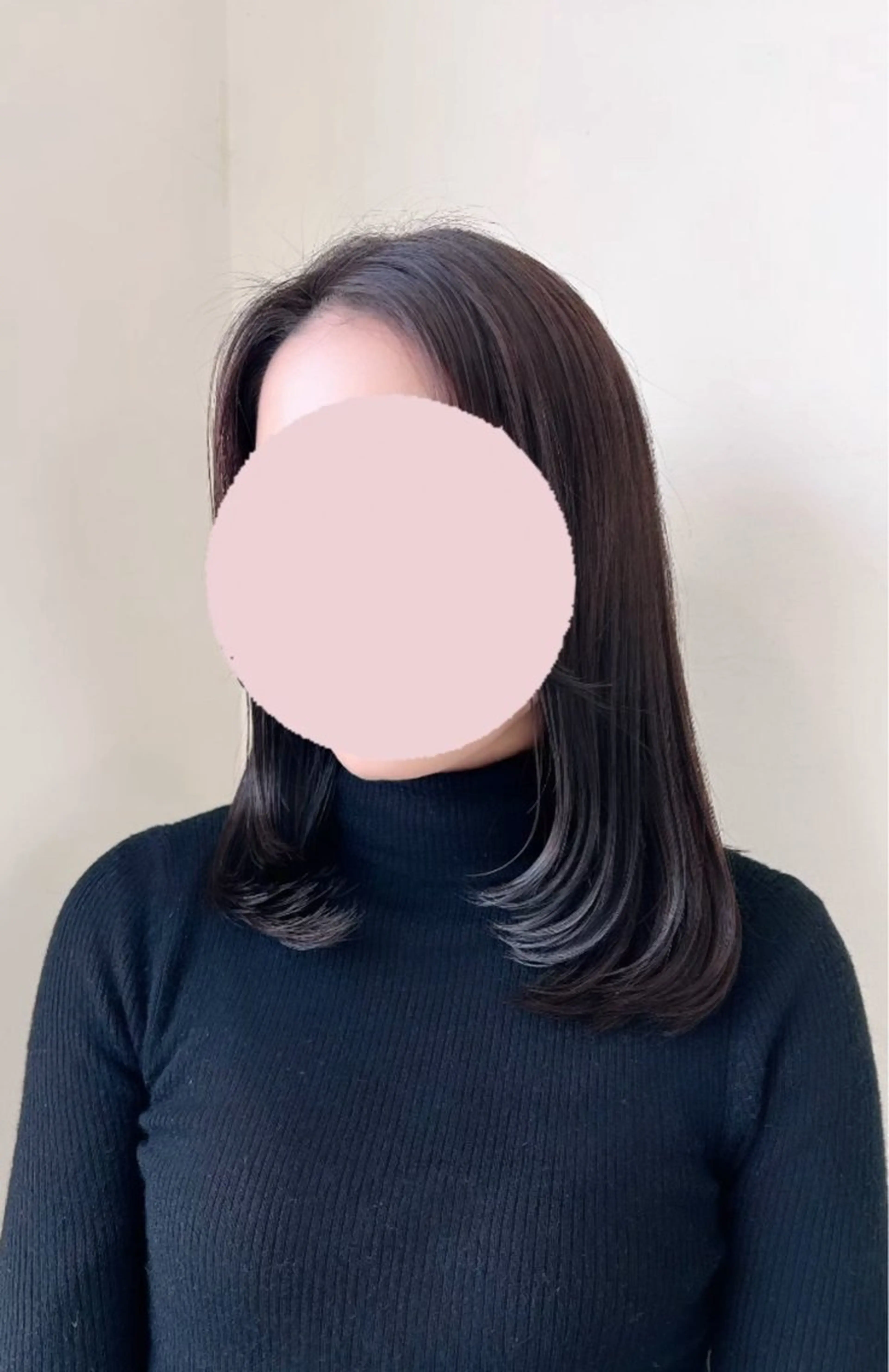 ミディアム Happiness王寺所属・髪質改善カラー 🫧萩原のヘアスタイル