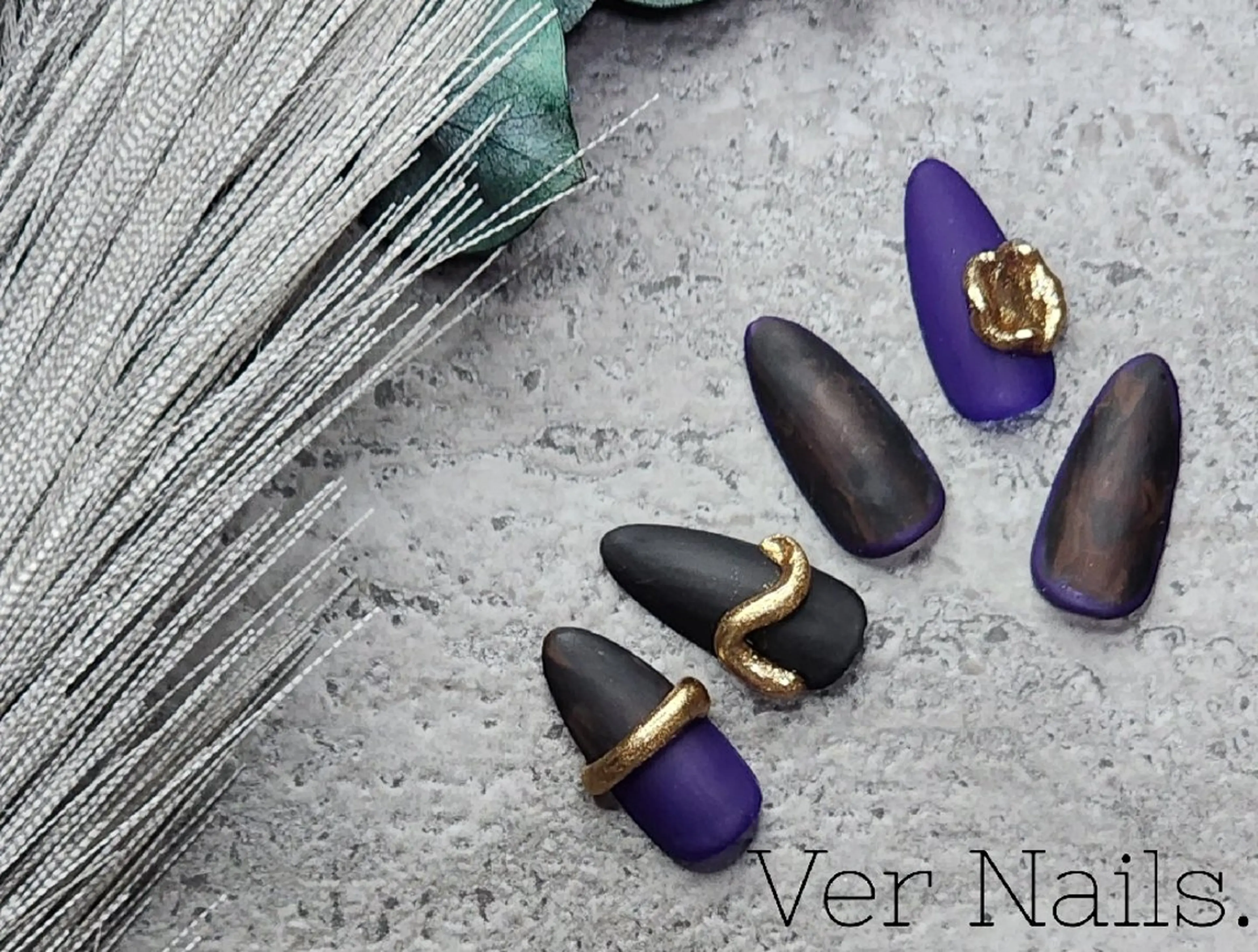 ネイル べっ甲ネイル ニュアンスネイル Ver Nails.のその他イメージ