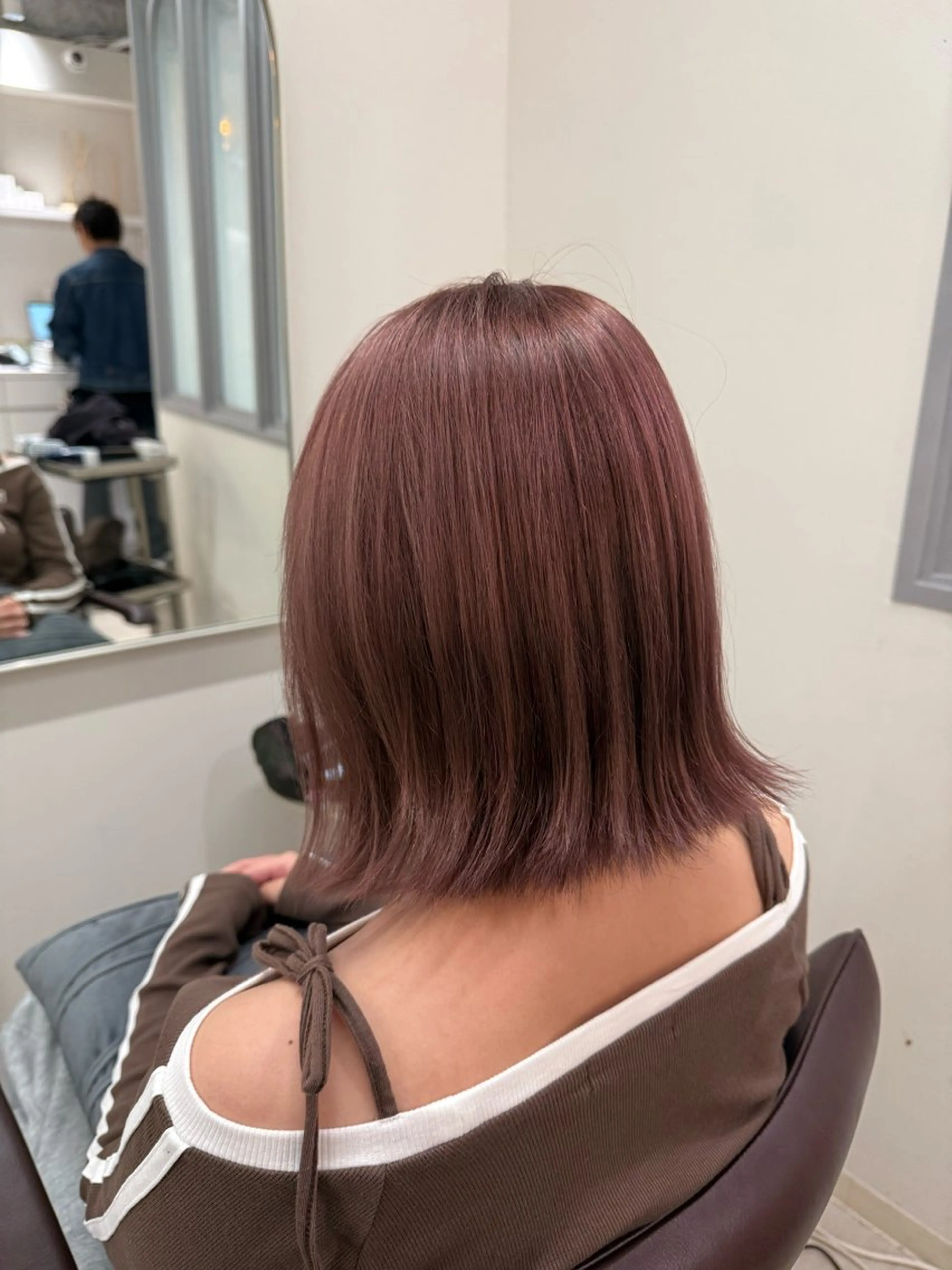 ミディアム カラー 🌻Reina🌻 艶カラー・髪質改善のヘアスタイル