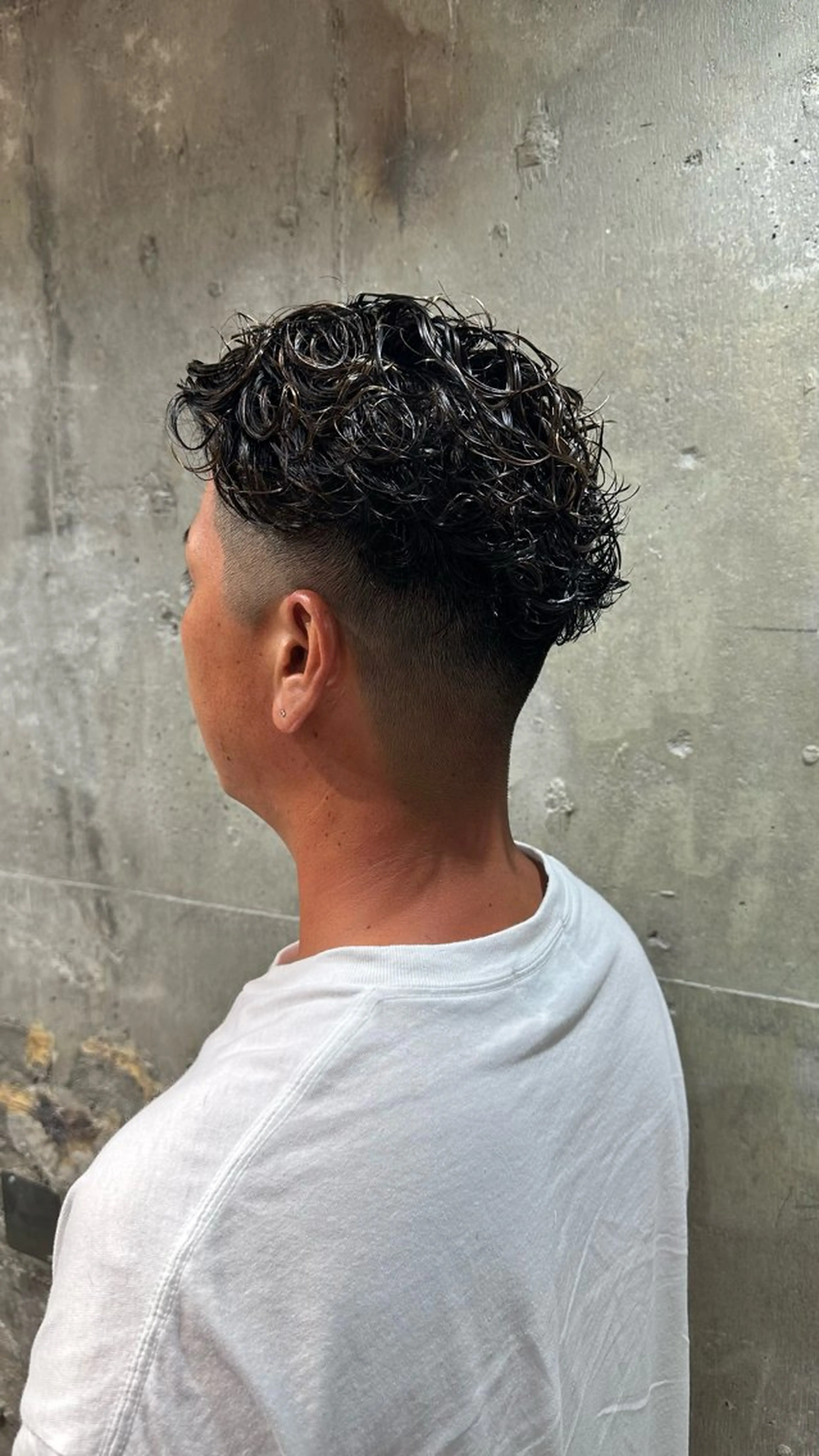 ショート パーマ メンズ メンズサロン alfRed白井のヘアスタイル