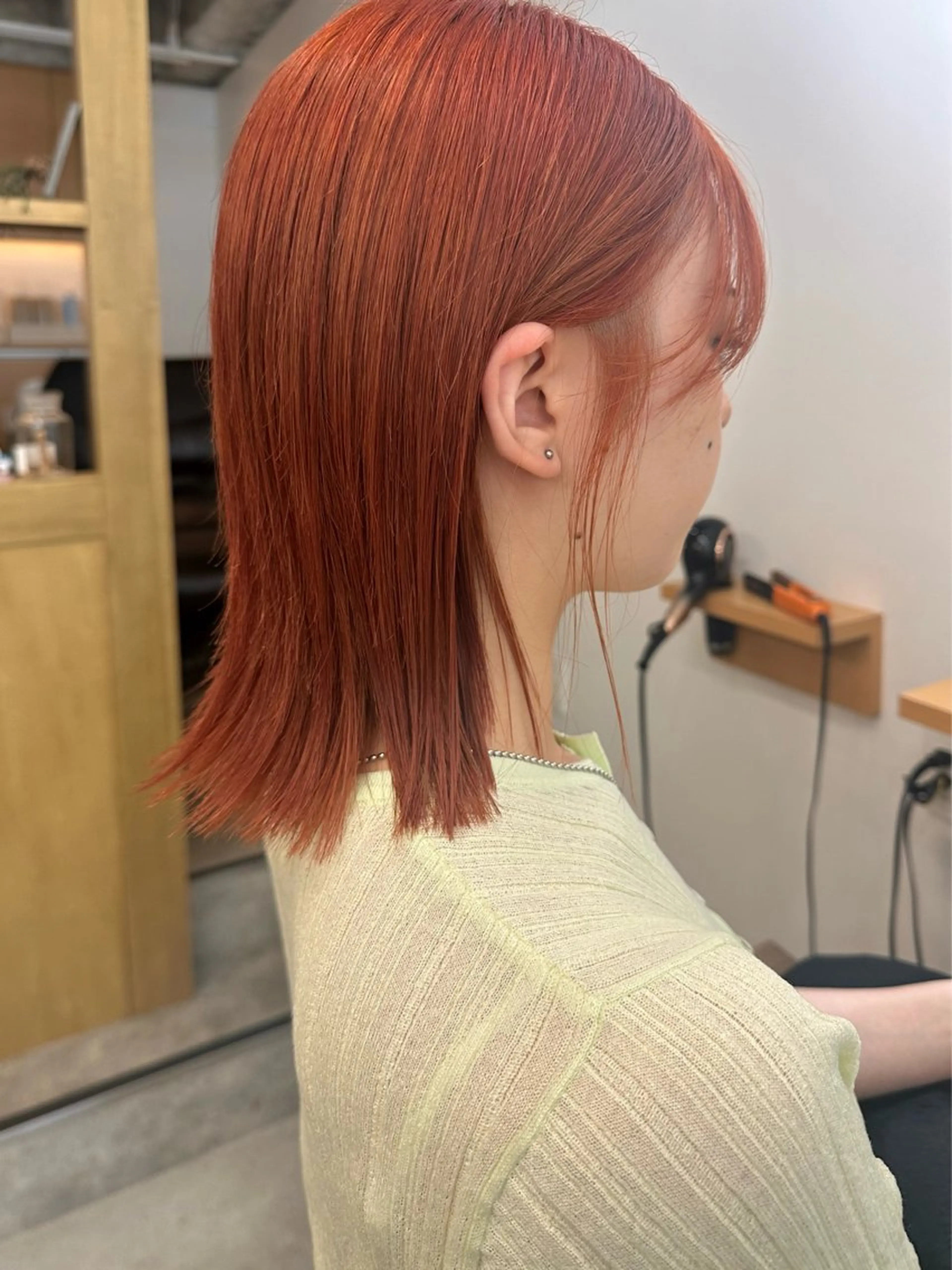 ミディアム カラー カット ヘアカラー トリートメント lelu所属・lelu / 佐々木のヘアスタイル
