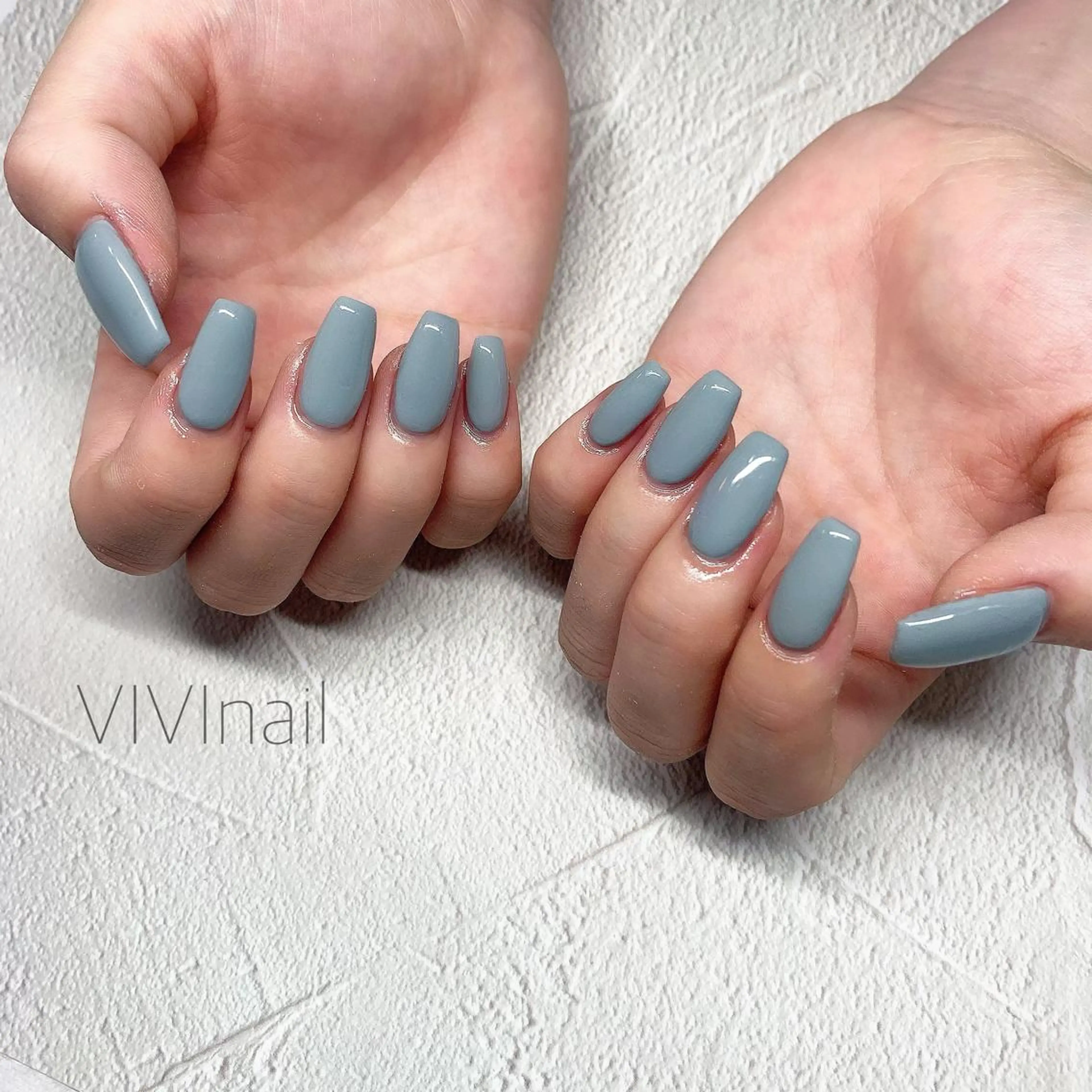 ネイル ワンカラーネイル ハンドネイル vivi nailのネイルデザイン