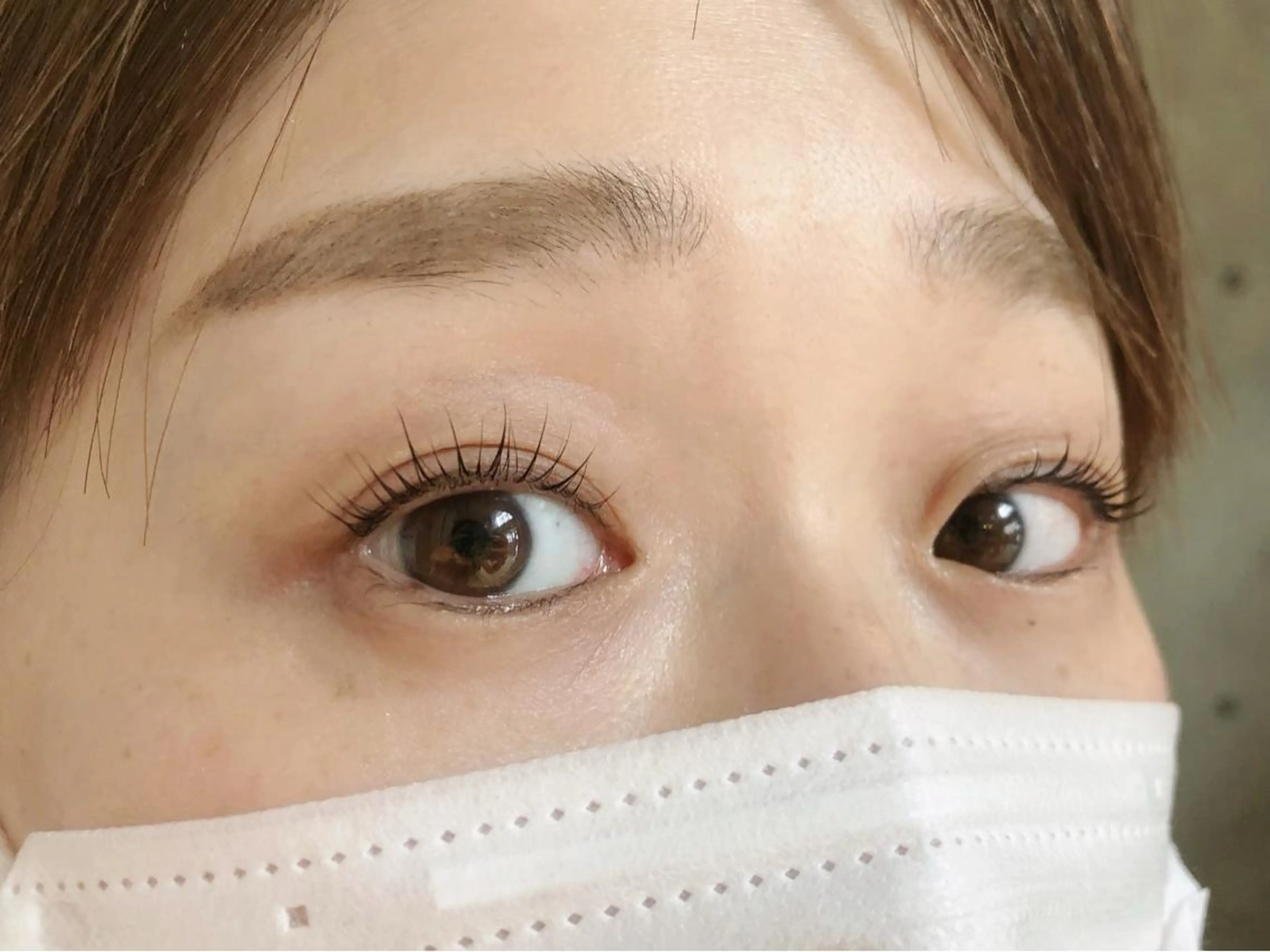 マツエク・マツパ 一重×まつ毛パーマ マツパ eyenail m 白瀬のマツエク・マツパデザイン