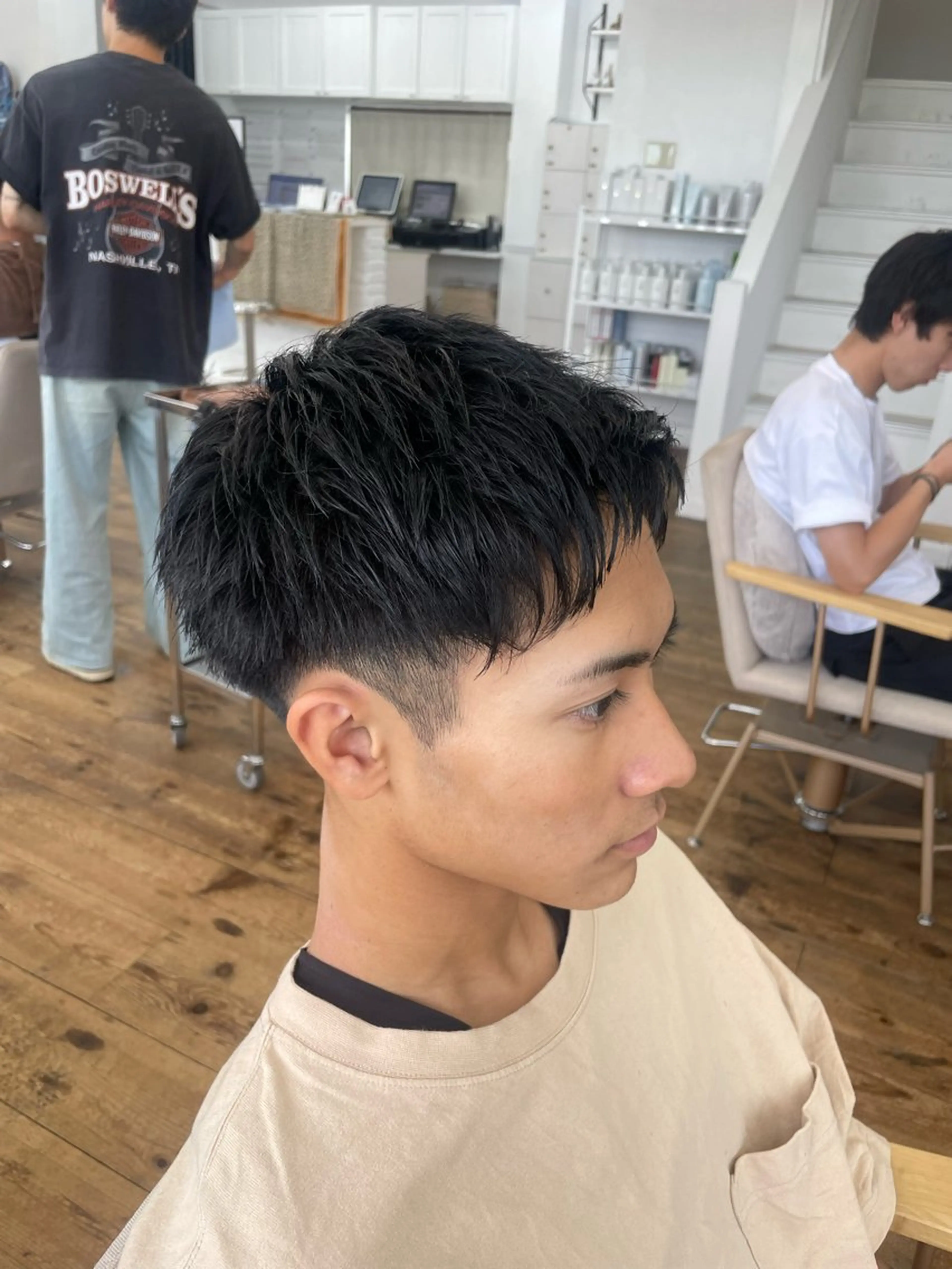 ショート ショートヘア メンズ特化サロン taiseiのヘアスタイル
