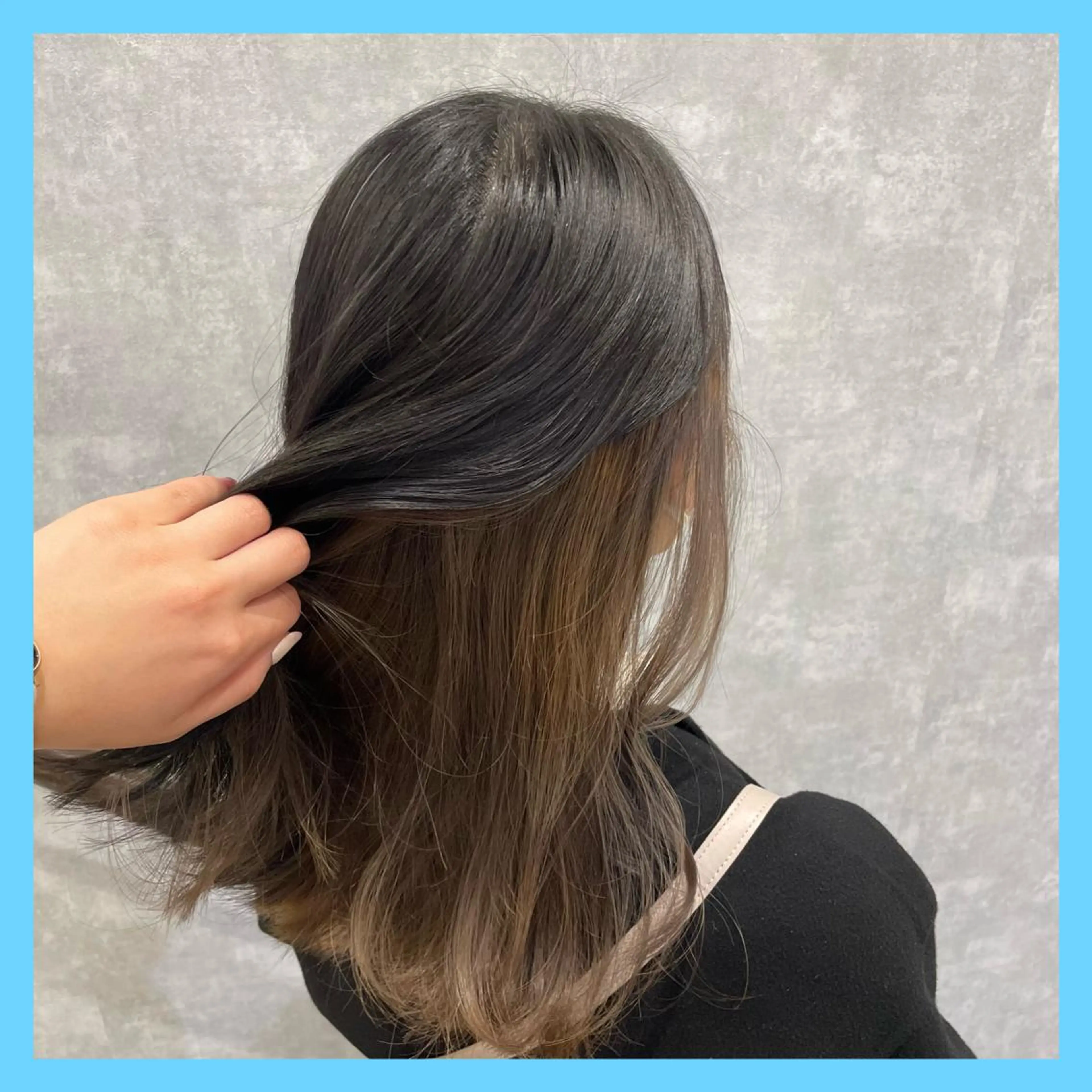 ロング カット ヘアカラー トリートメント 艶髪美容師 🧸YUZU🤍のヘアスタイル