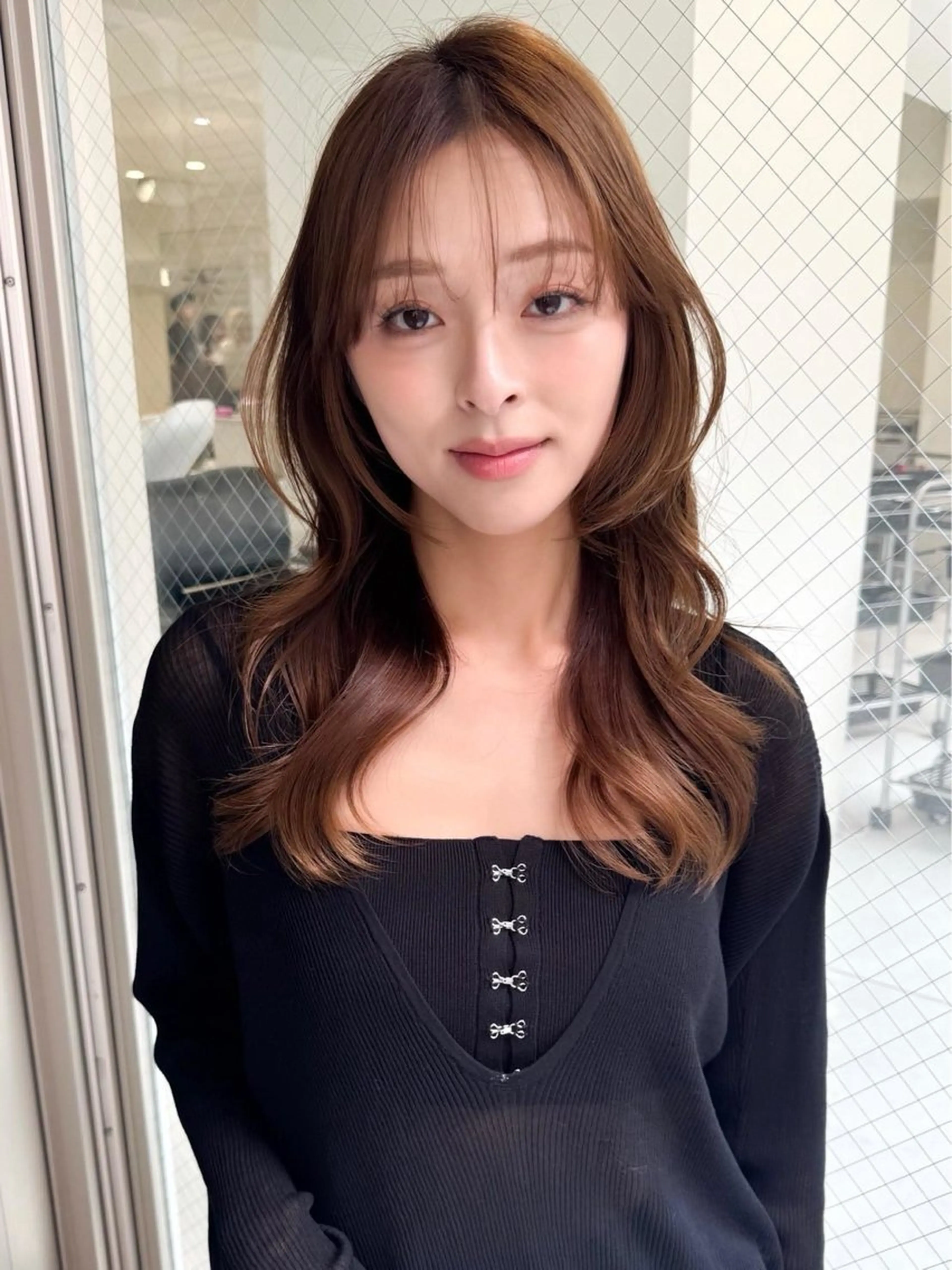 ロング カラー ✨レイヤーカット/透 名感カラー特化✨のヘアスタイル