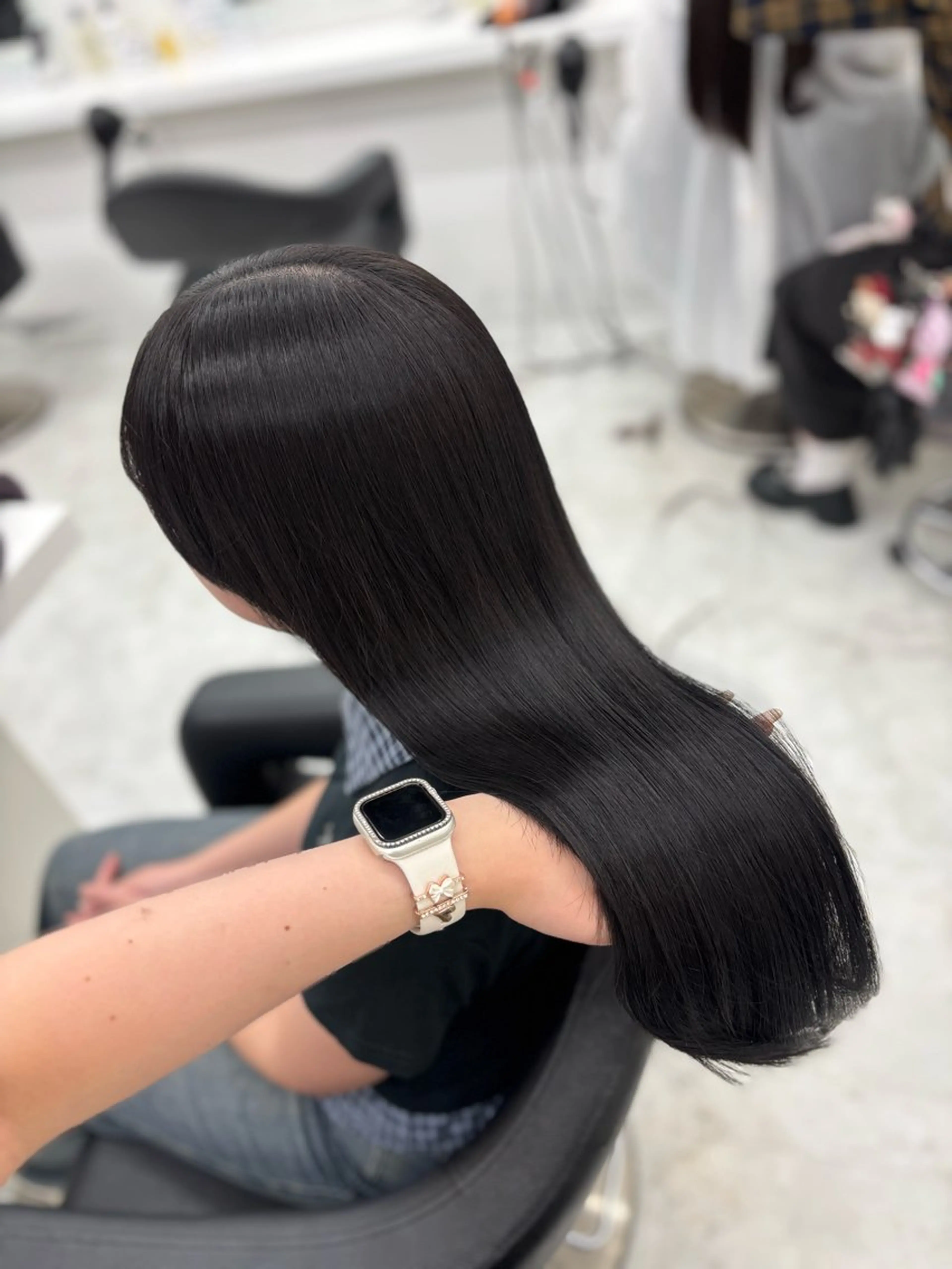 ロング カラー カット ヘアカラー 🤍レイヤー/顔周り 暖色hirari🤍のヘアスタイル