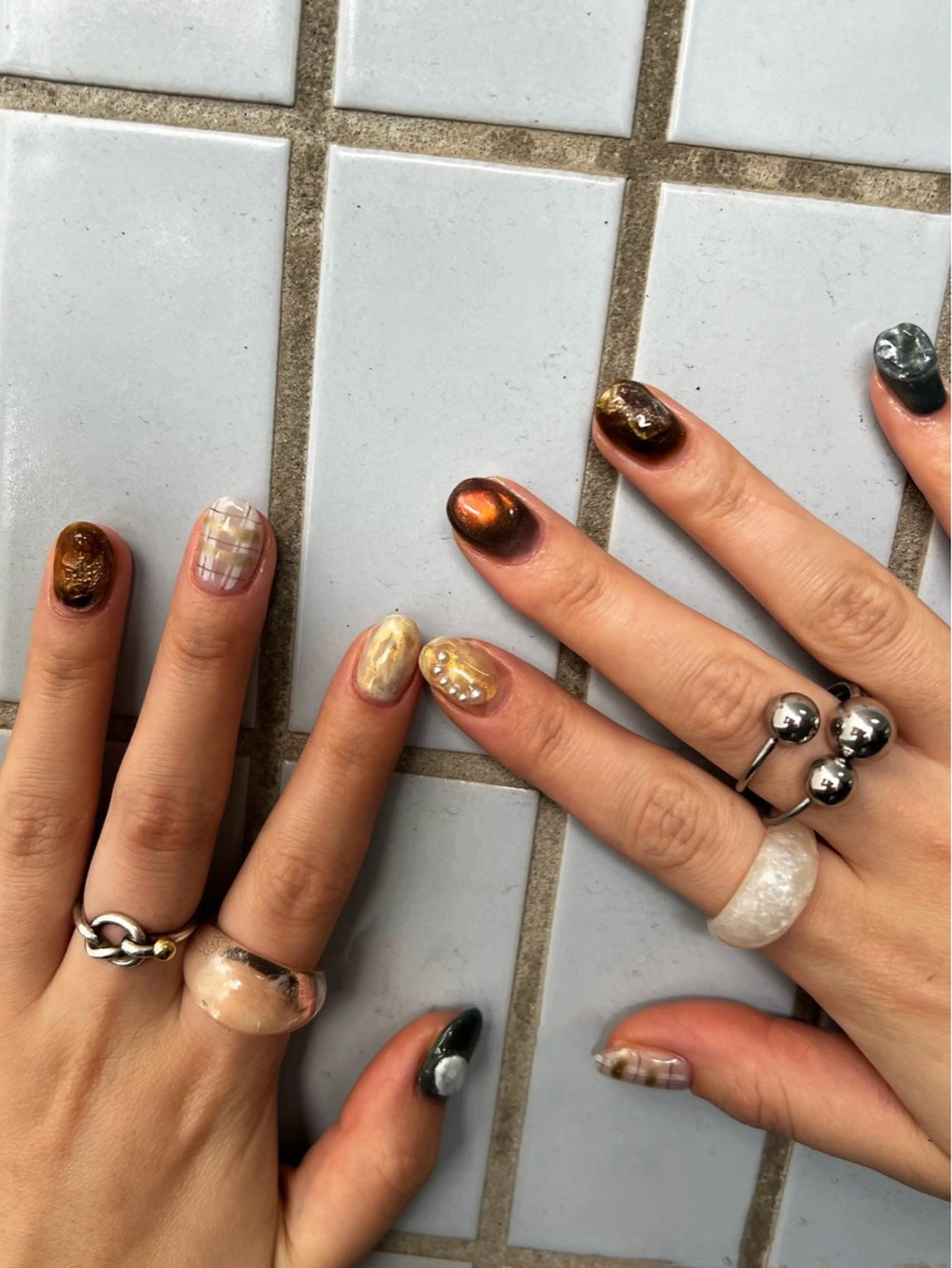 ネイル ハンドネイル ヘアメイクネイリスト 💄💅hidemiのネイルデザイン