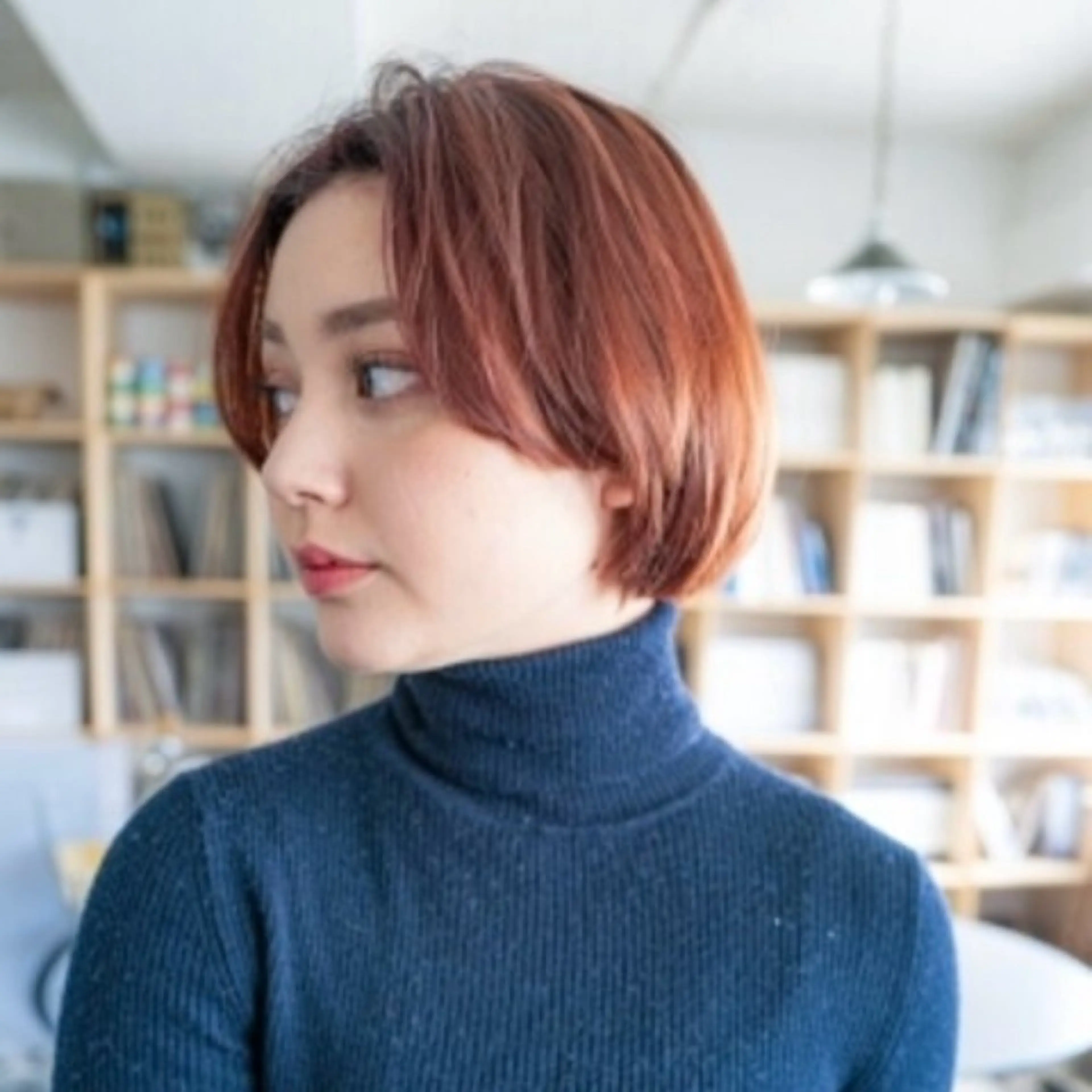 ショート カラー 似合わせショート/ ハイライト/我如古のヘアスタイル