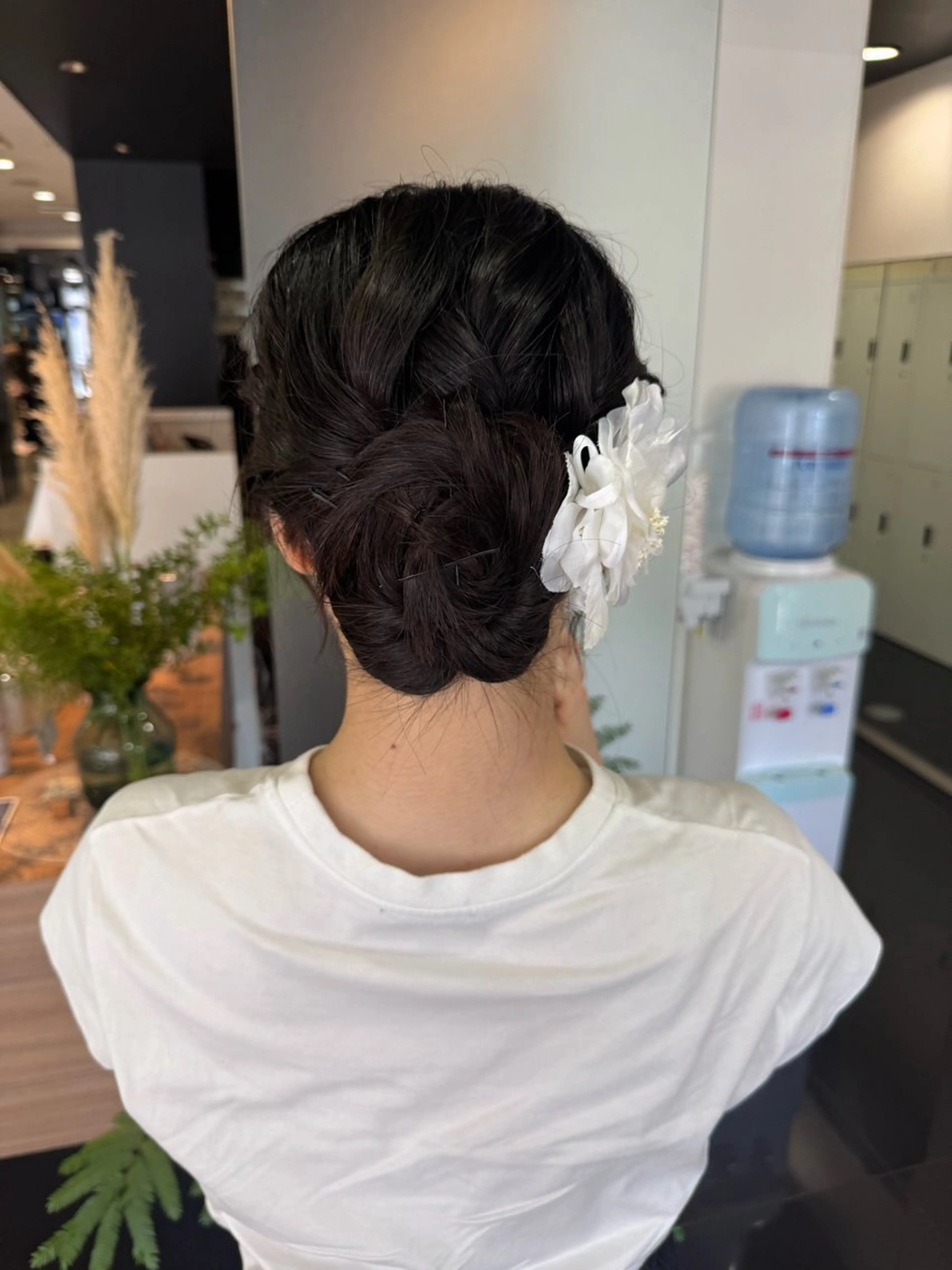ヘアアレンジ 艶カラー/ベージュ カラー/tuburaのヘアスタイル