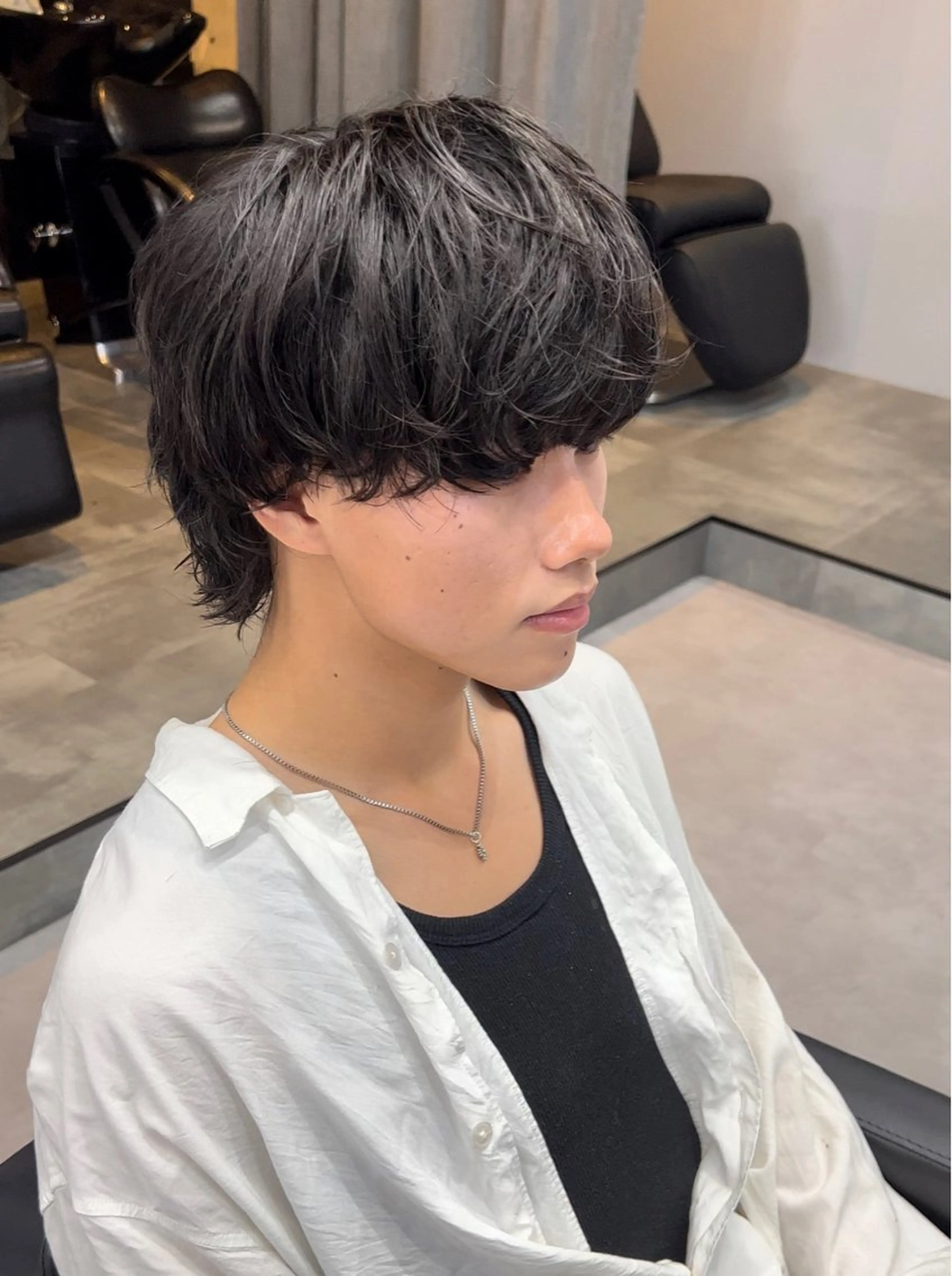 パーマ メンズ メンズパーマ ニュアンスパーマ 【メンズ特化美容師】 🐍NAO🐍のヘアスタイル