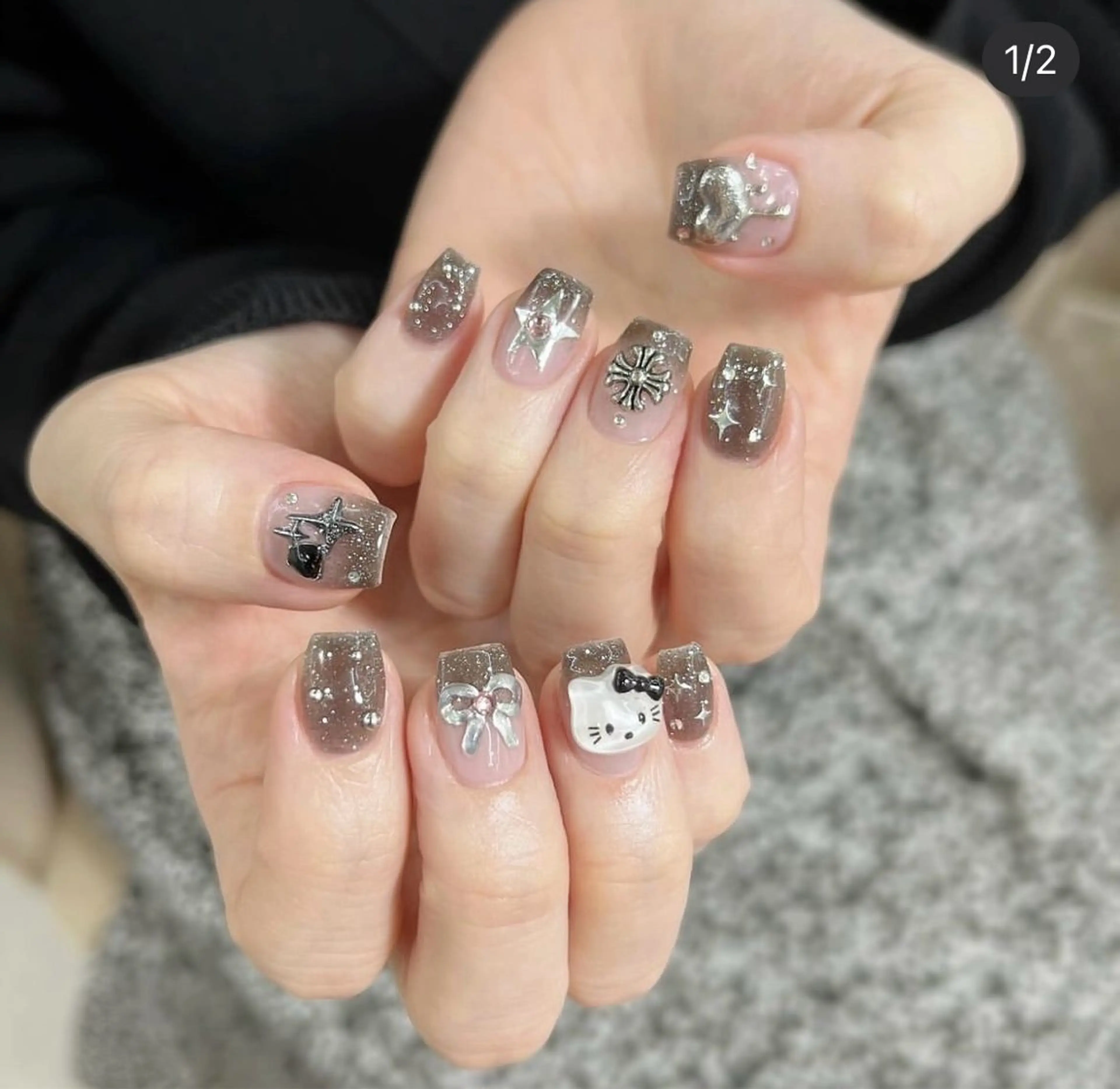 ショート ハンドネイル Echo Nail Salonのネイルデザイン