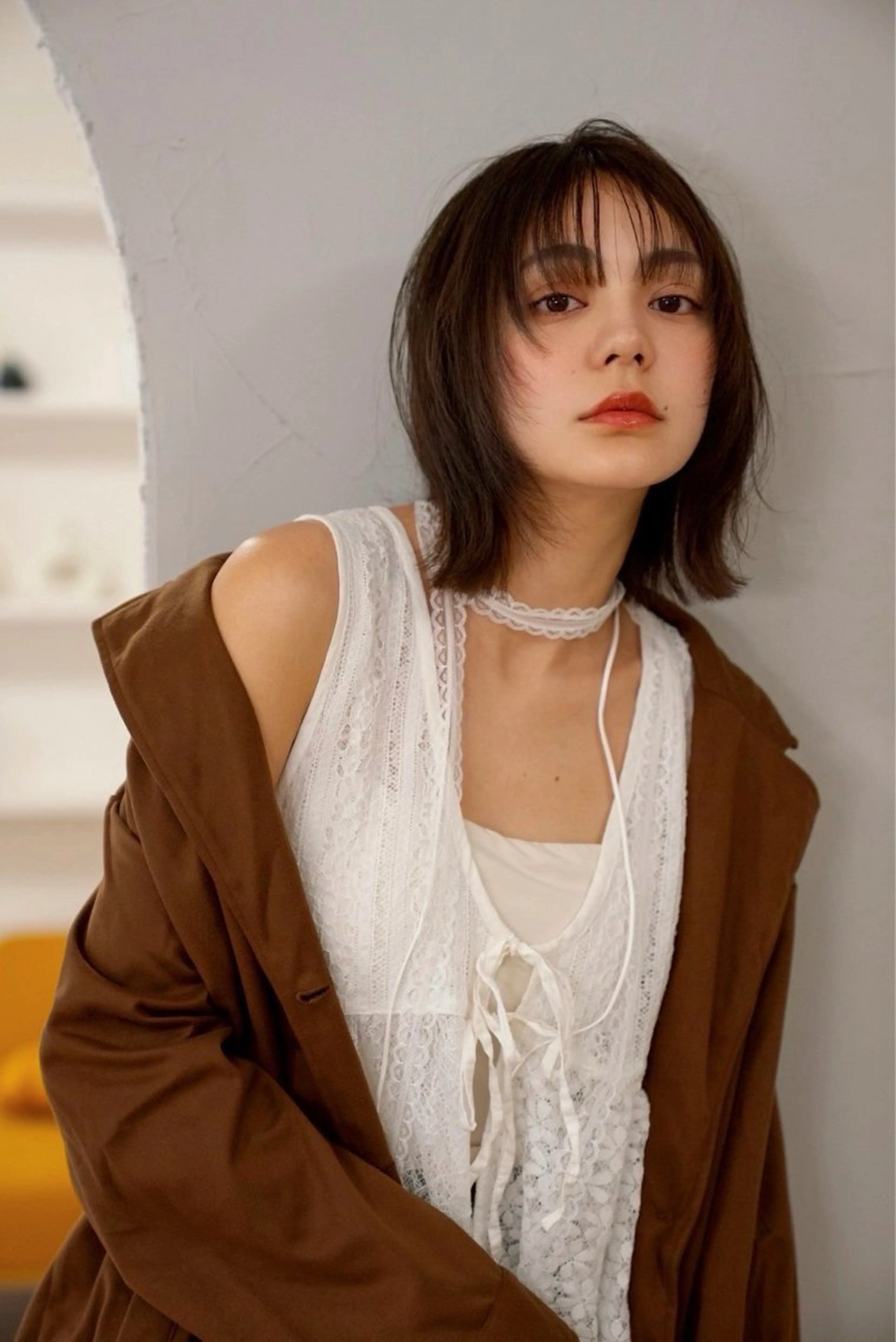 ミディアム ヘアカラー トリートメント ヘアセット Farbe 🤍officialのヘアスタイル
