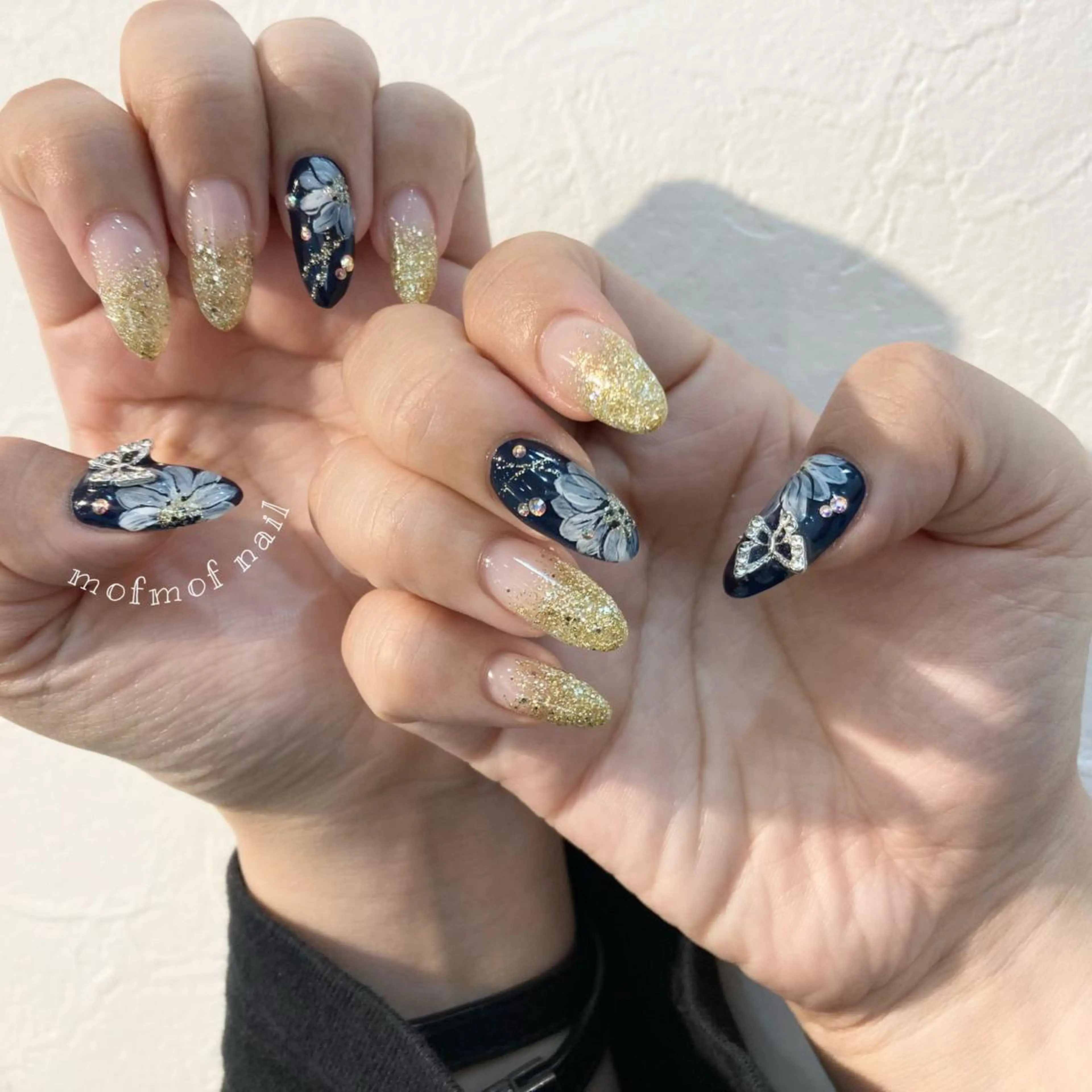 ネイル アートネイル フラワーネイル ハンドネイル ハンドケア mofmofnail 🌿shimizuのネイルデザイン