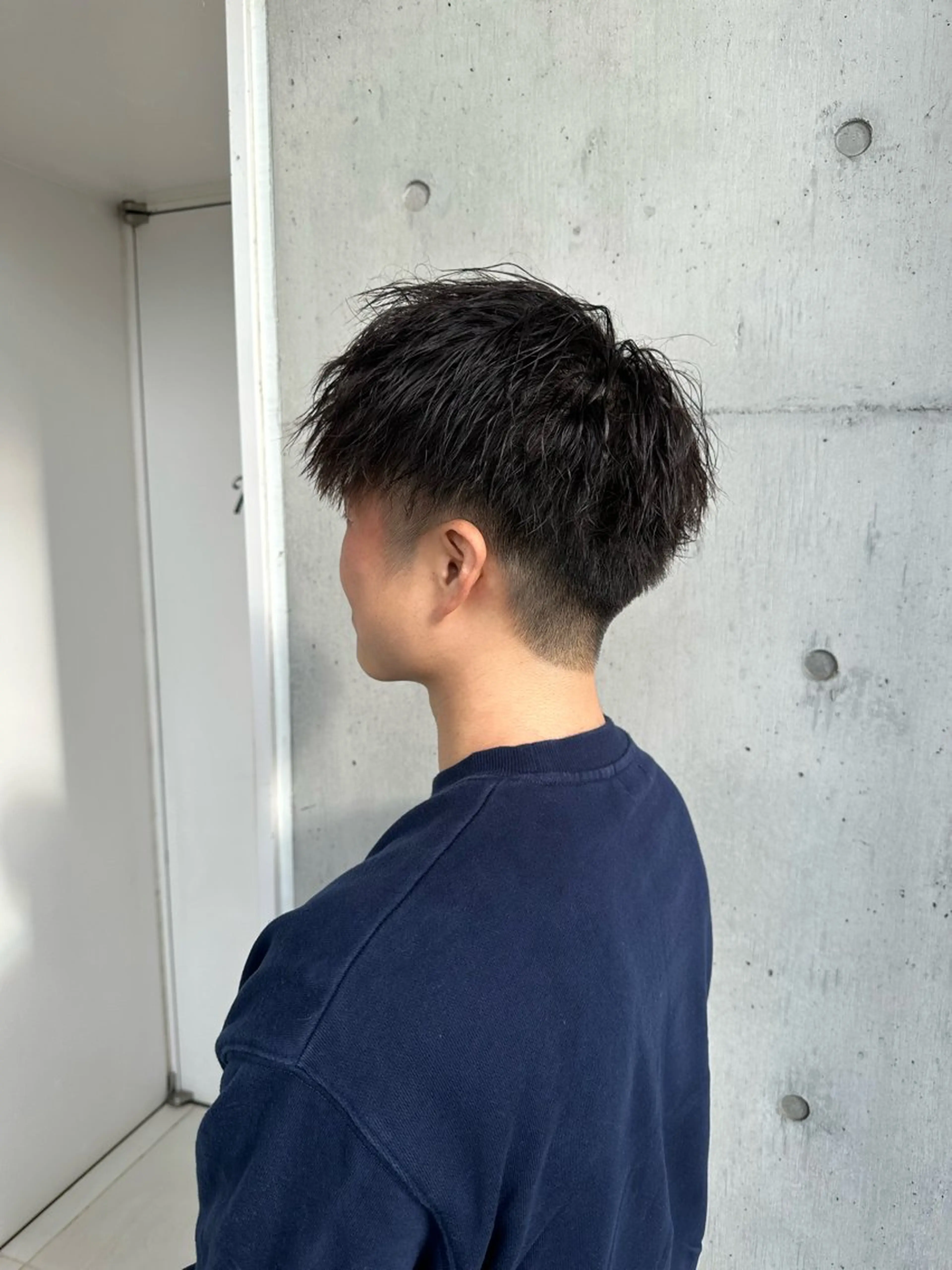 ショート パーマ カット パーマ トリートメント 👑ツイスパ👑 中谷 陸のヘアスタイル