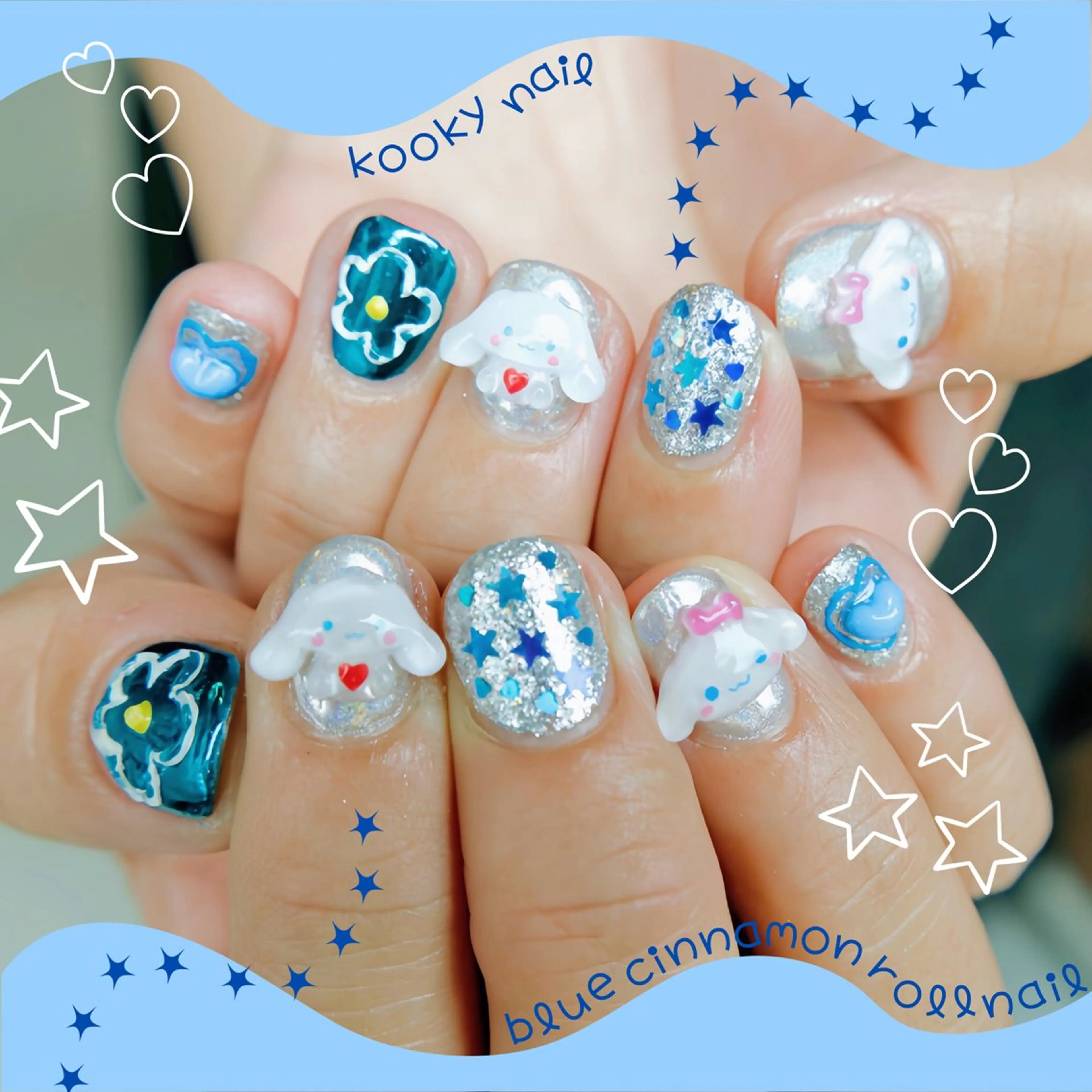 ネイル 持ち込み ハンドネイル kooky nail (予約ストップ中)のネイルデザイン