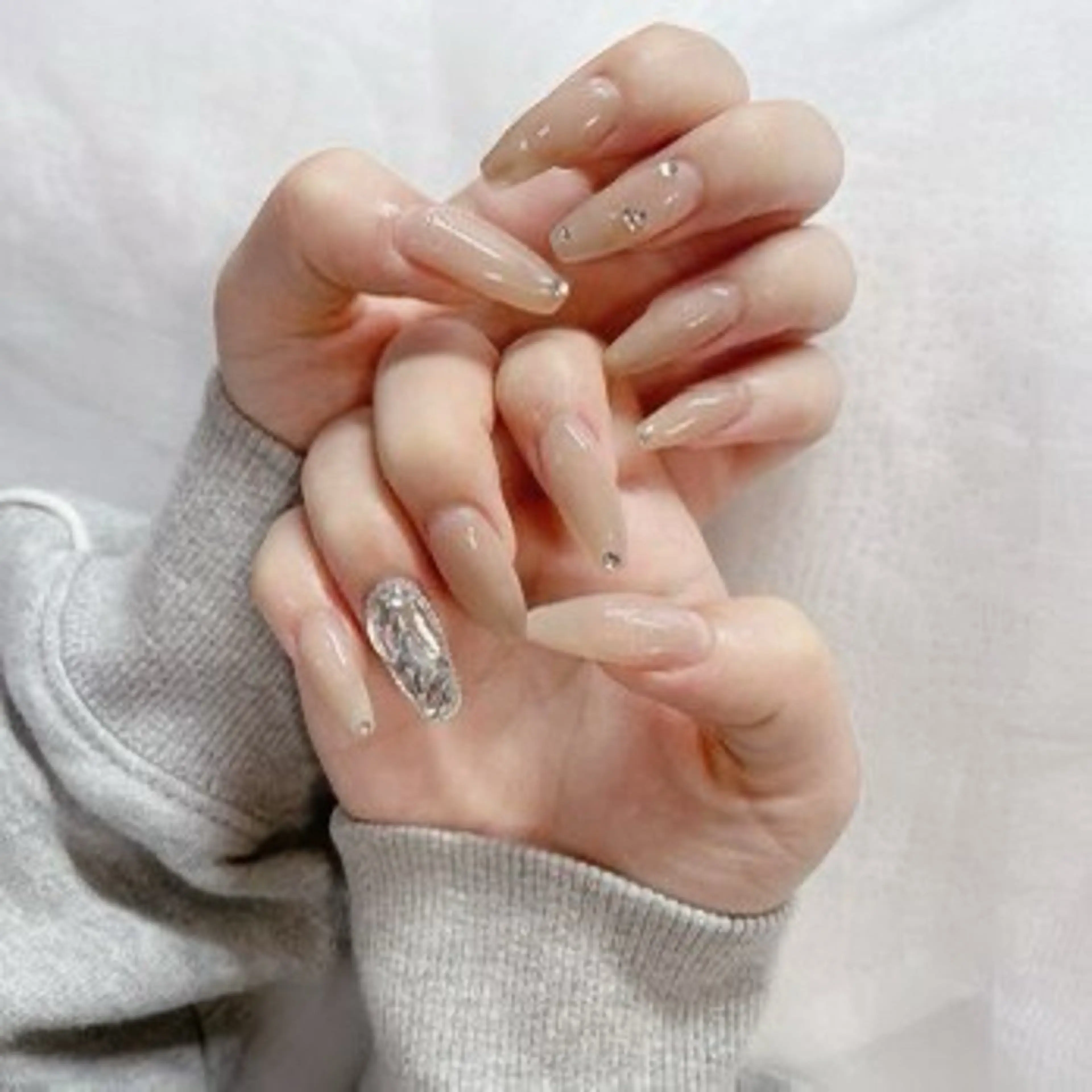 ネイル ハンドネイル ハンドケア 💜MIYA nail川崎店のネイルデザイン