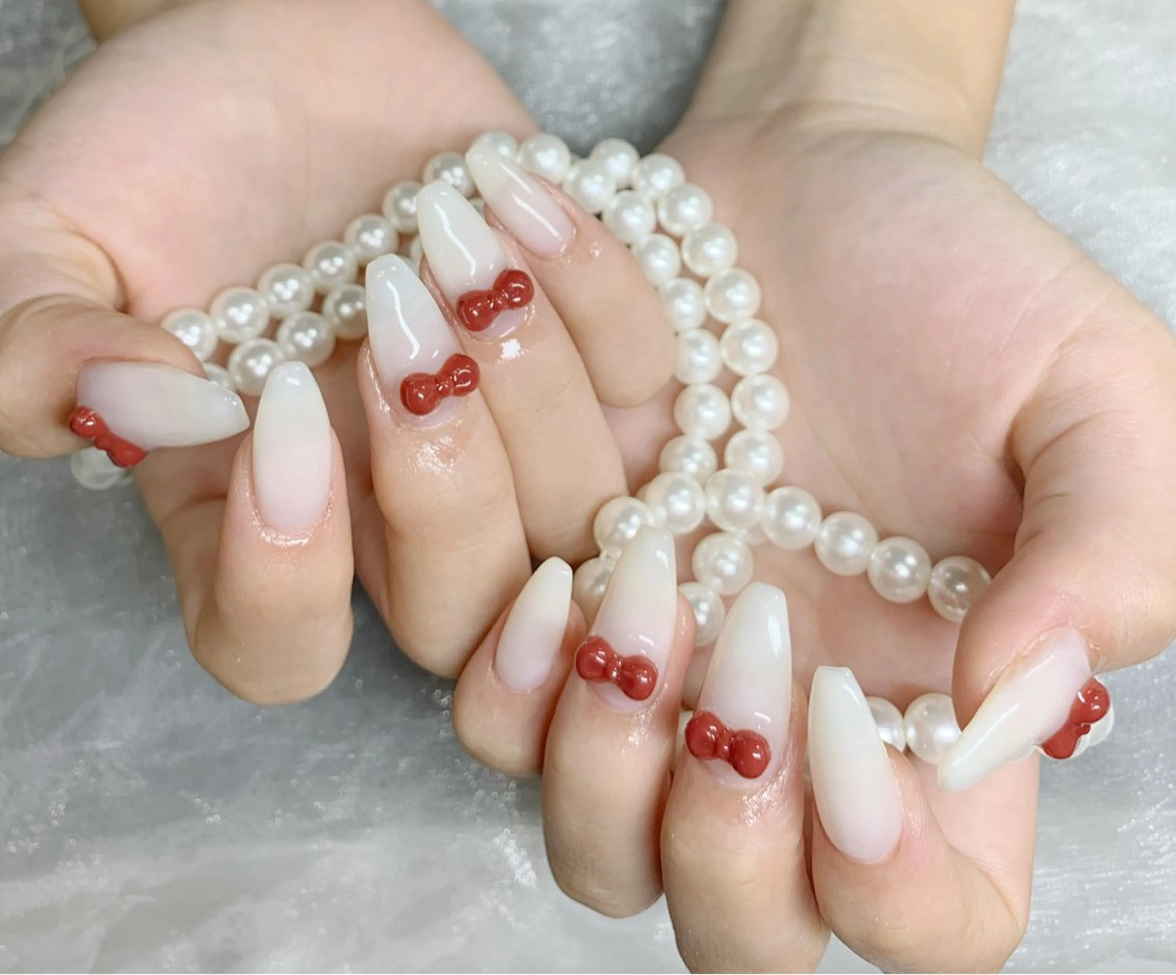 ワンカラー/フラッシュ/マグネット➕大人気パーツのせ🎀🤩の写真