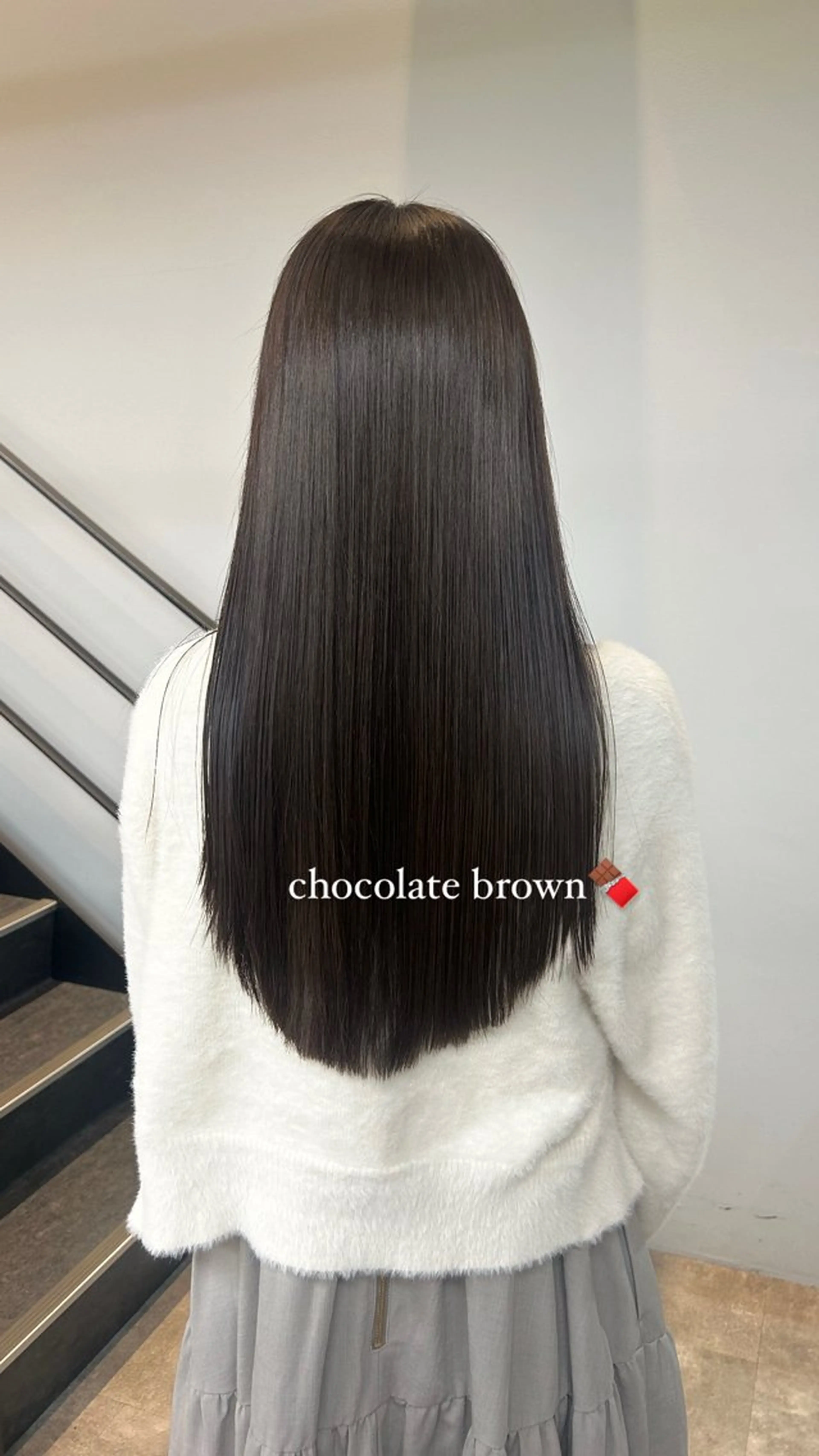 ロング チョコレートブラウン 🌟nuup 岩田 一駿🌟のヘアスタイル